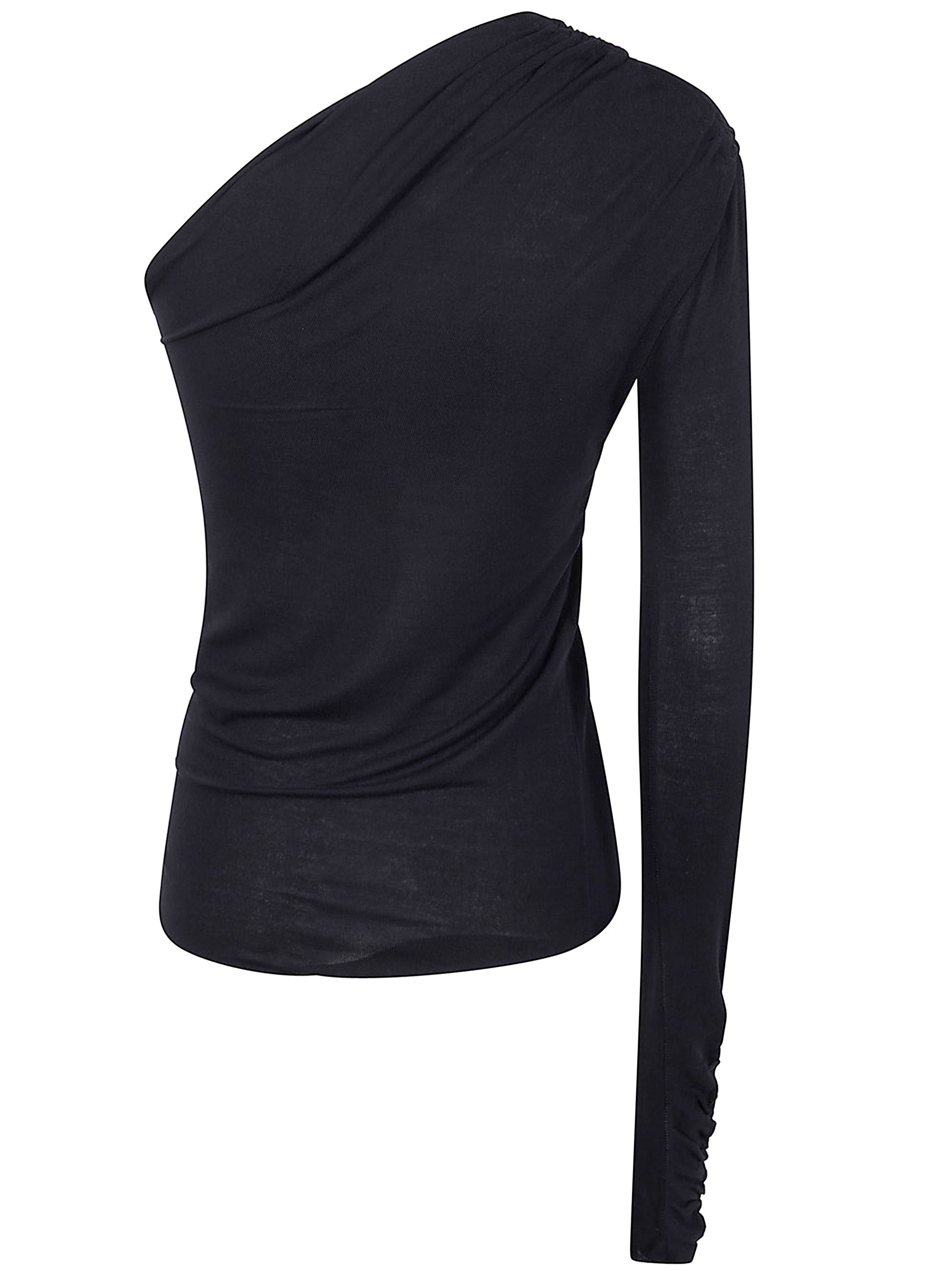 THOM KROM Minimalist Sleeves Blouse for Women