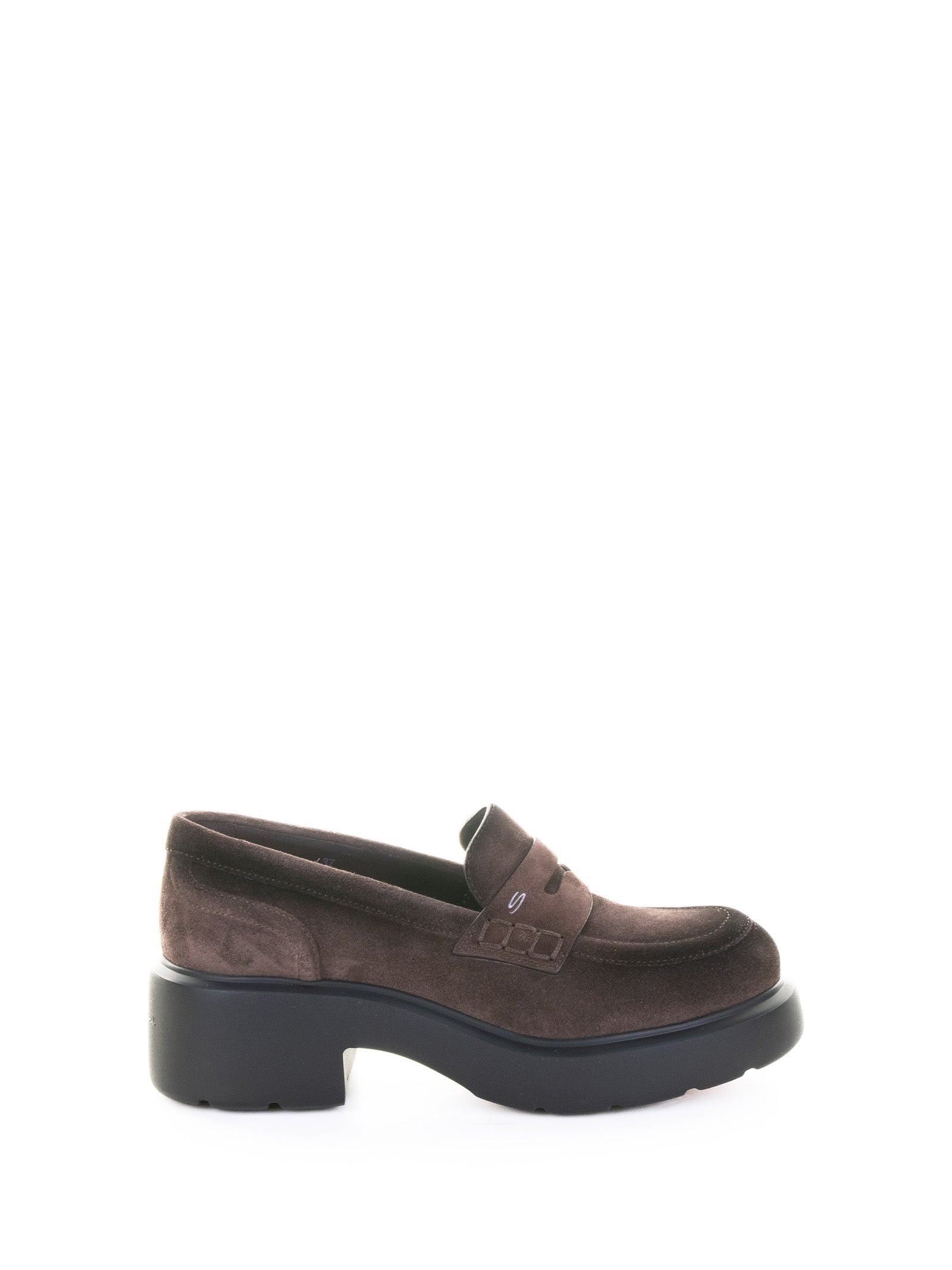 SANTONI Elegant Suede Moccasins for Women