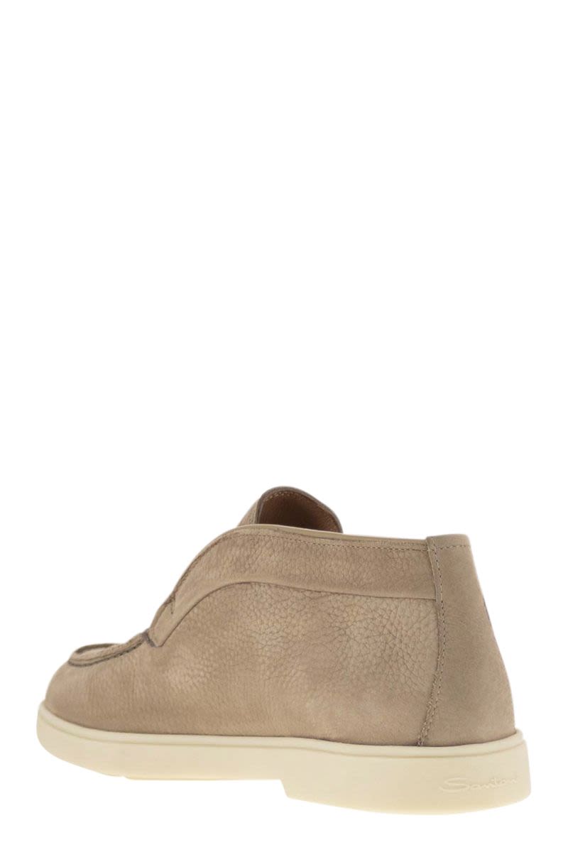 SANTONI Desert Ankle Boot in Nubuck