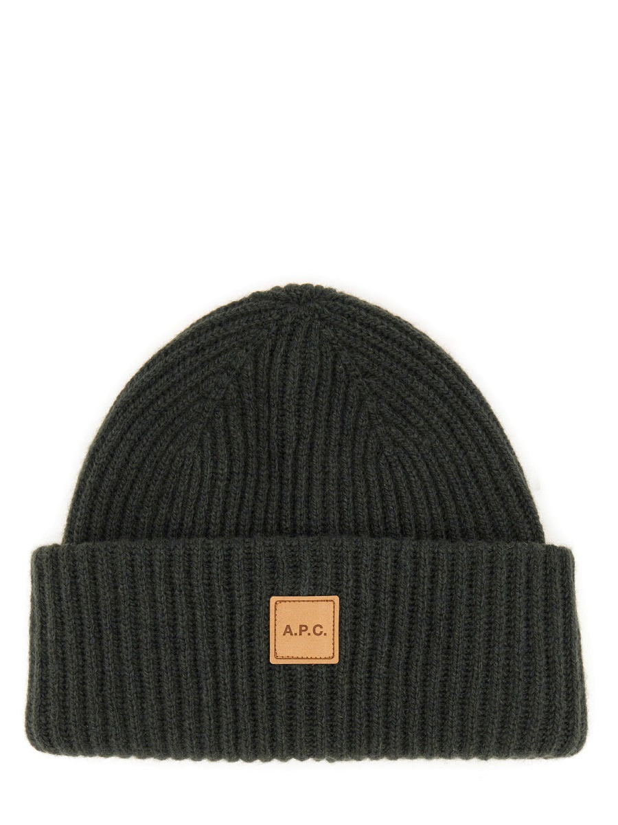 A.P.C. Ultrafine Cashmere Blend Beanie Hat