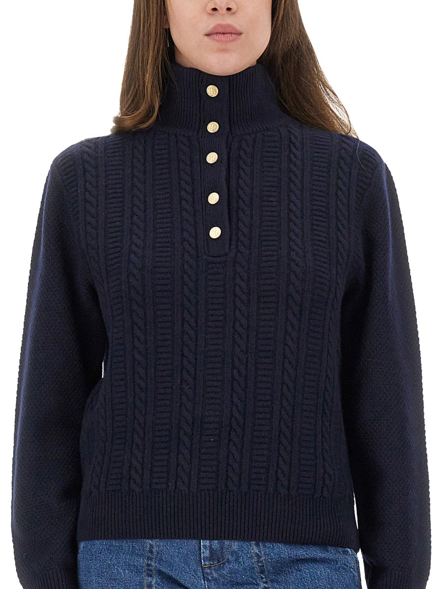 A.P.C. Thea Wool Turtle Neck Sweater