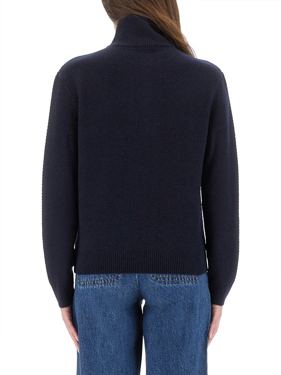 A.P.C. Thea Wool Turtle Neck Sweater