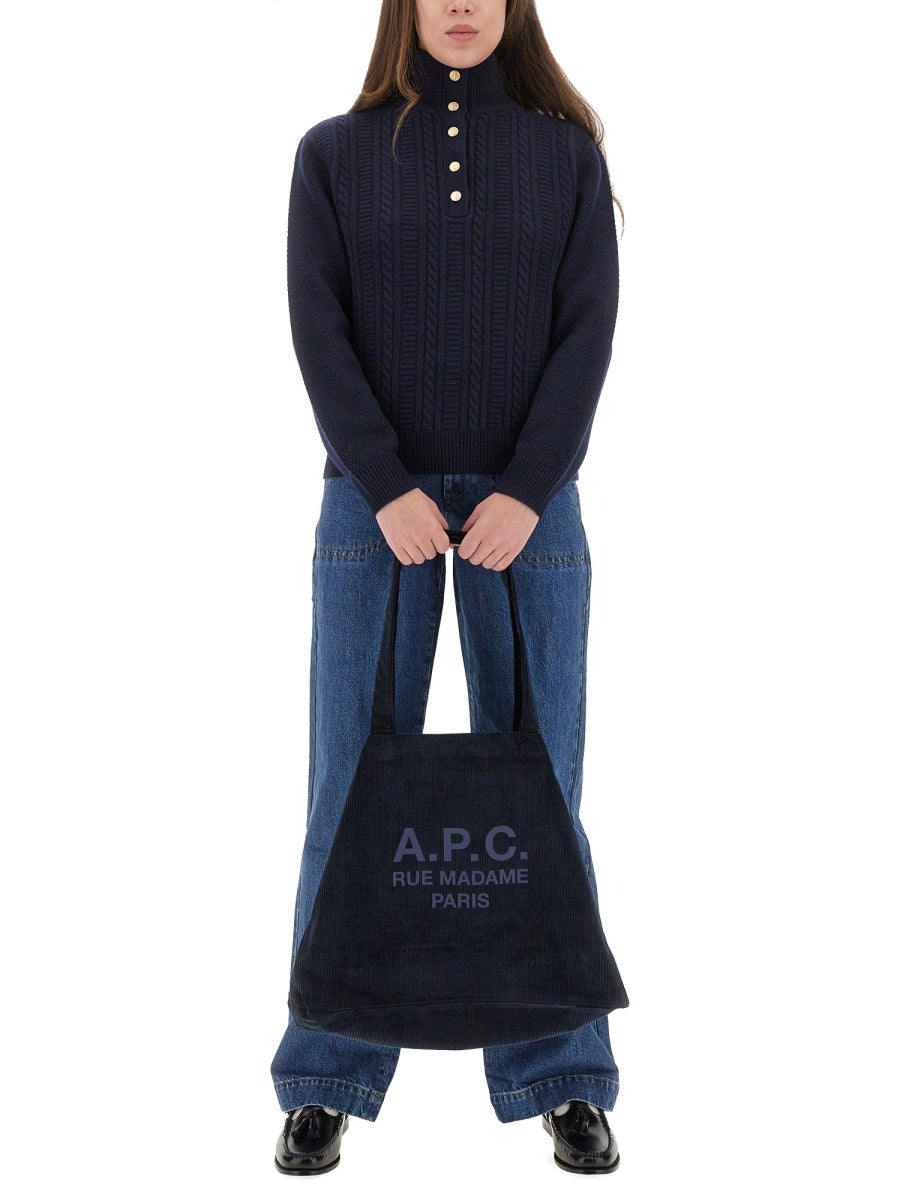 A.P.C. Thea Wool Turtle Neck Sweater