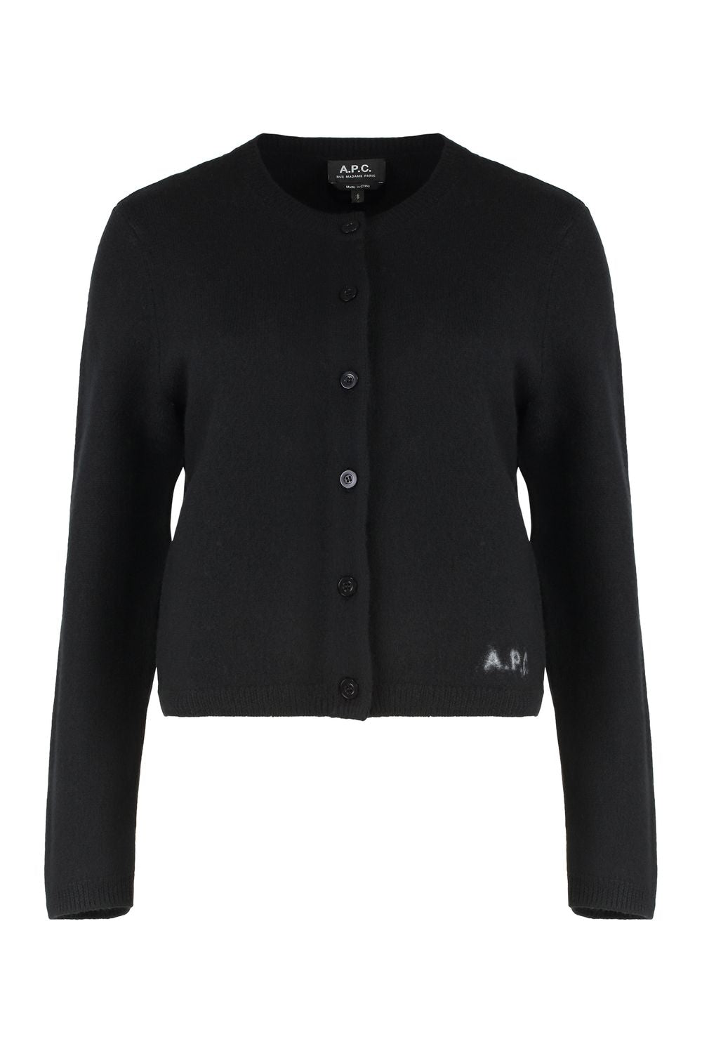 A.P.C. Womens Wool Mila Cardigan