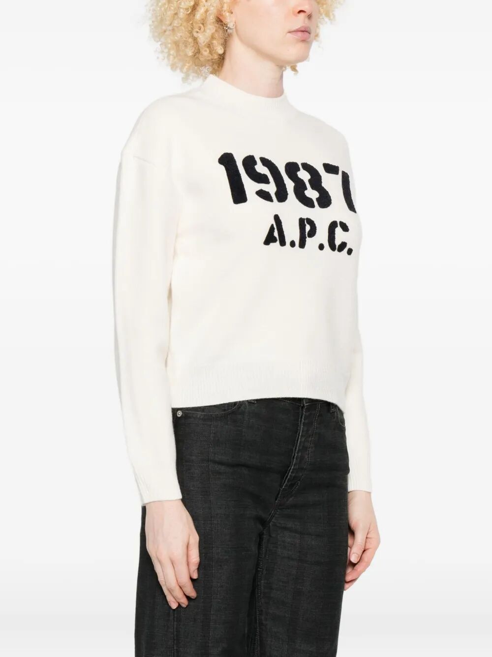 A.P.C. 1987 Logo Jumper for Women