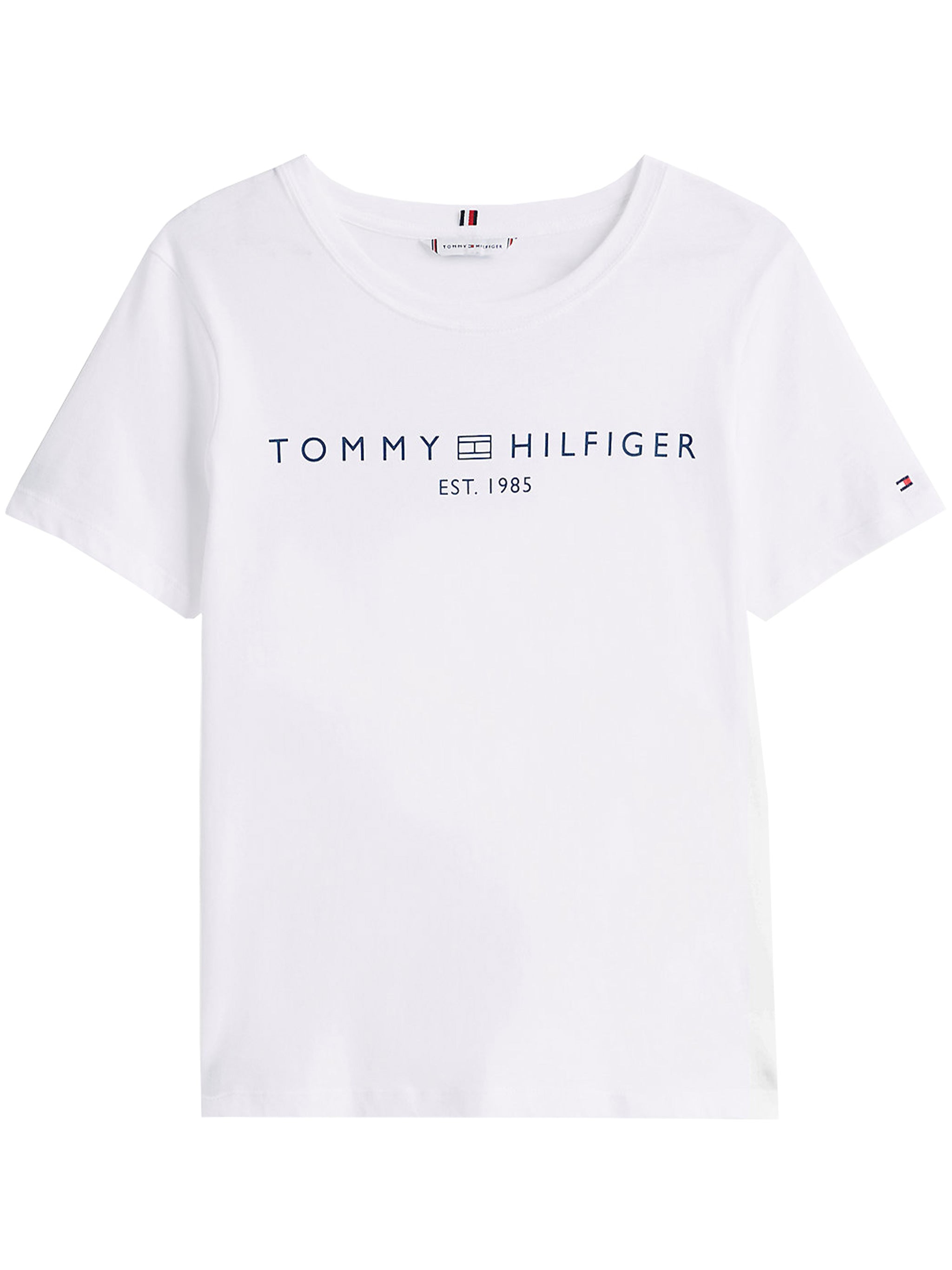 TOMMY HILFIGER Cotton Stretch T-Shirt for Women - FW25 Collection