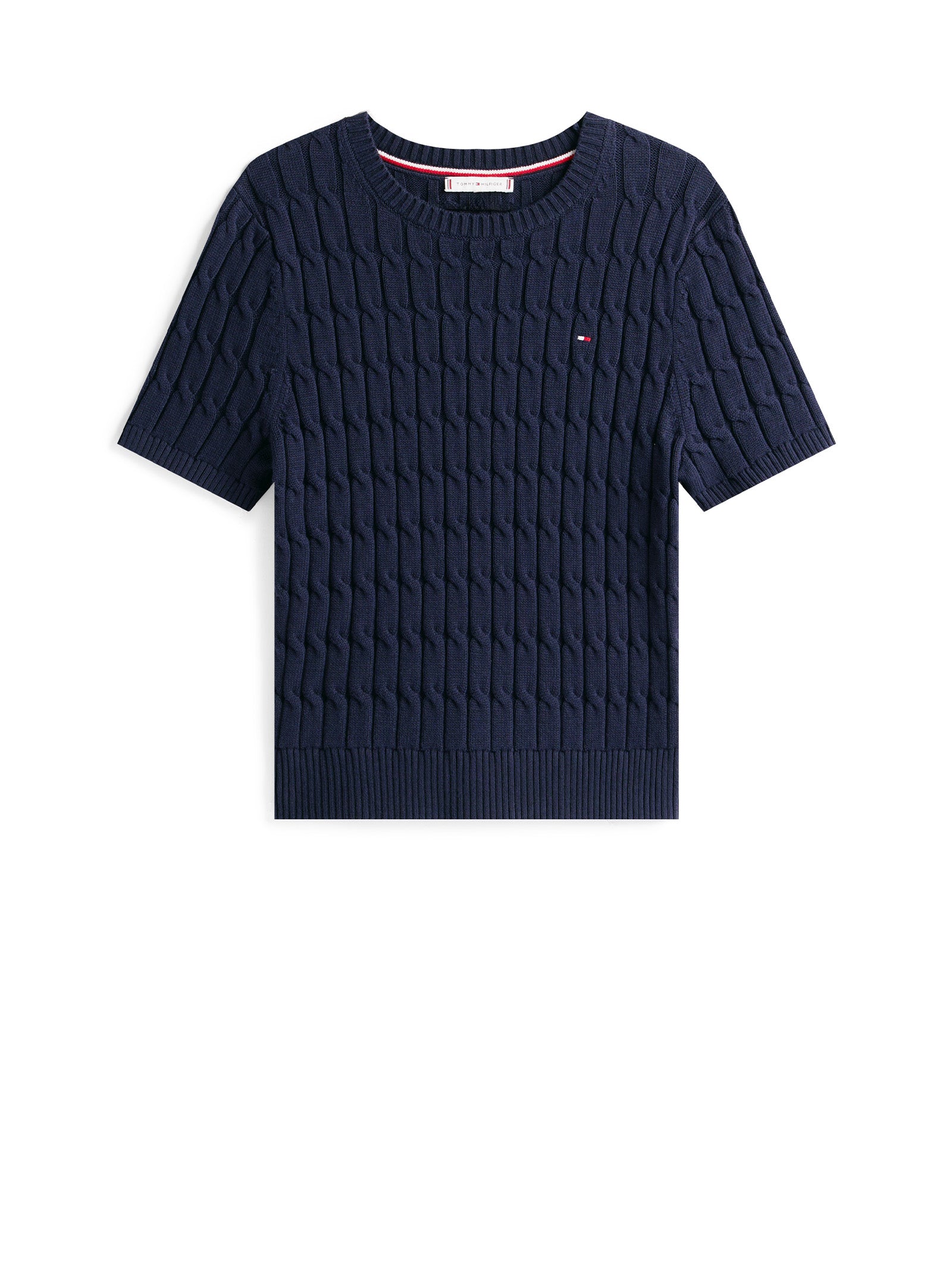 TOMMY HILFIGER Knit T-Shirt for Women in Dark Night
