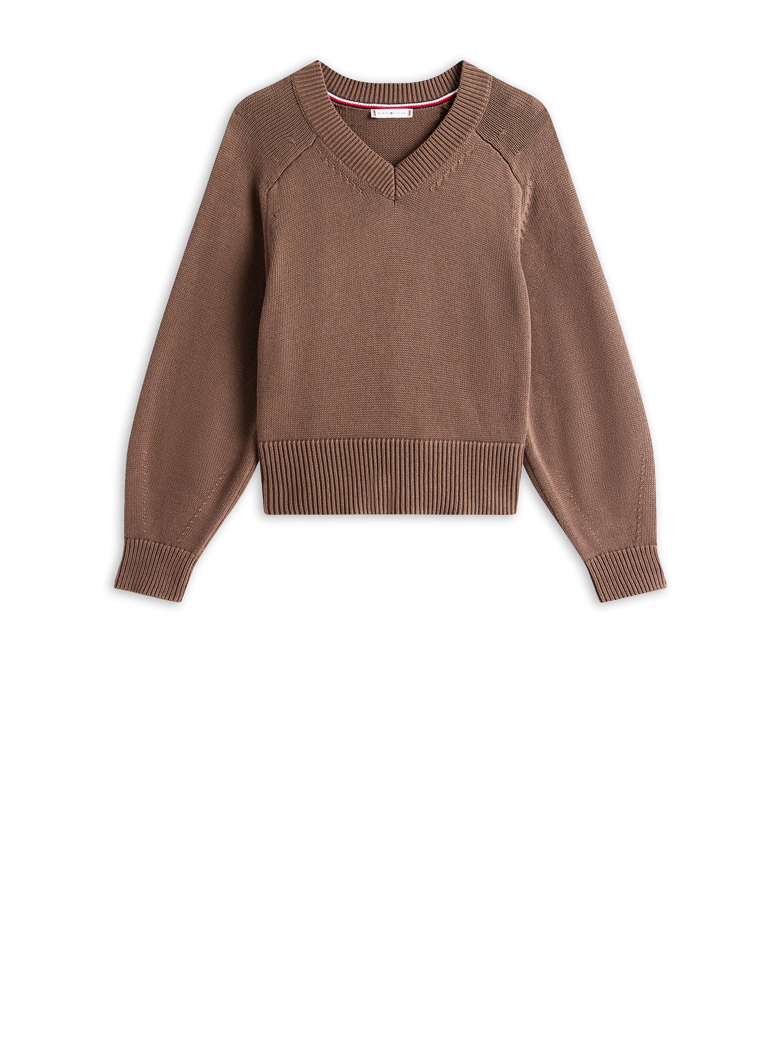 TOMMY HILFIGER Long-Sleeved V-Neck T-Shirt for Women