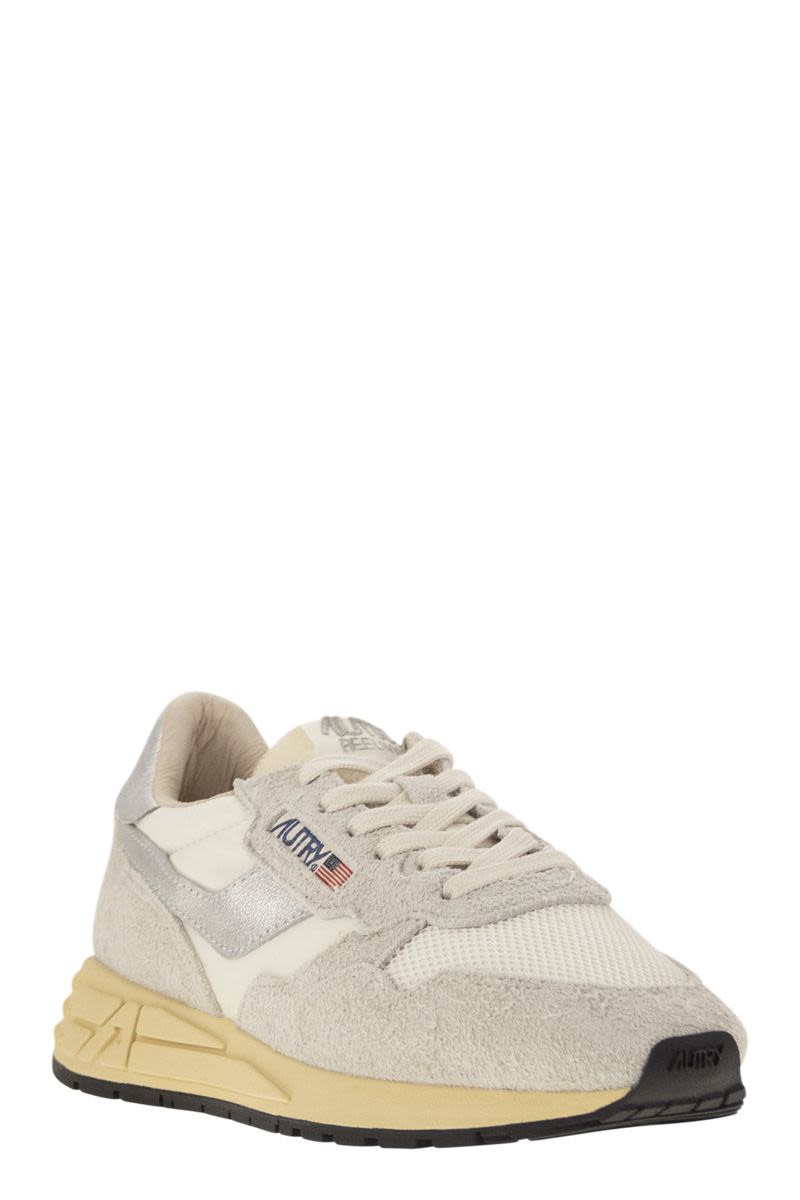 AUTRY Reelwind Mini Suede and Technical Textile Trainer