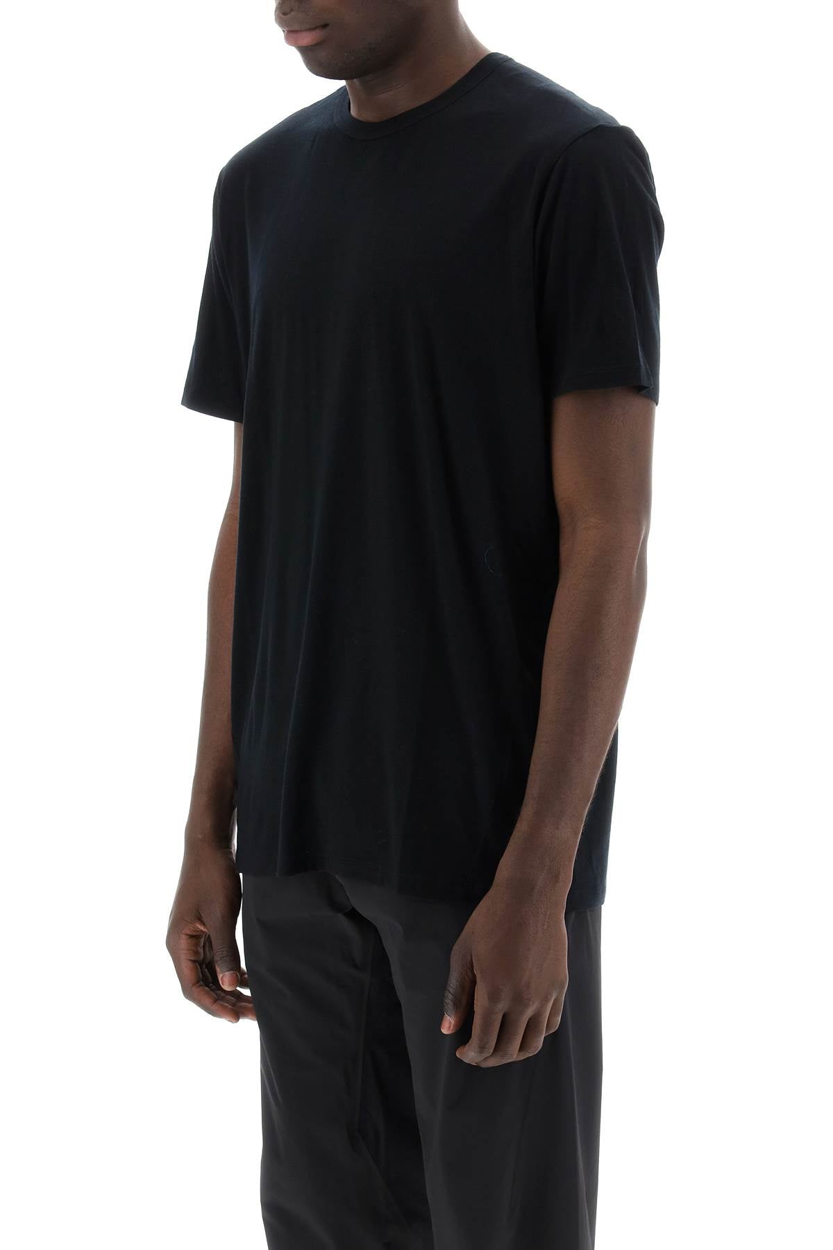 VEILANCE Wool Blend Frame Short Sleeve T-Shirt