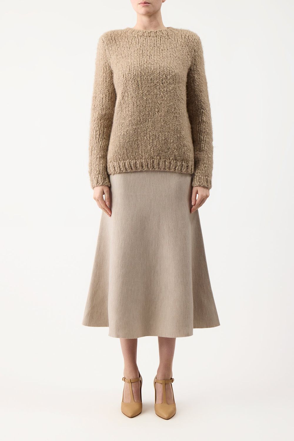 GABRIELA HEARST Freddie Knit Mini Skirt