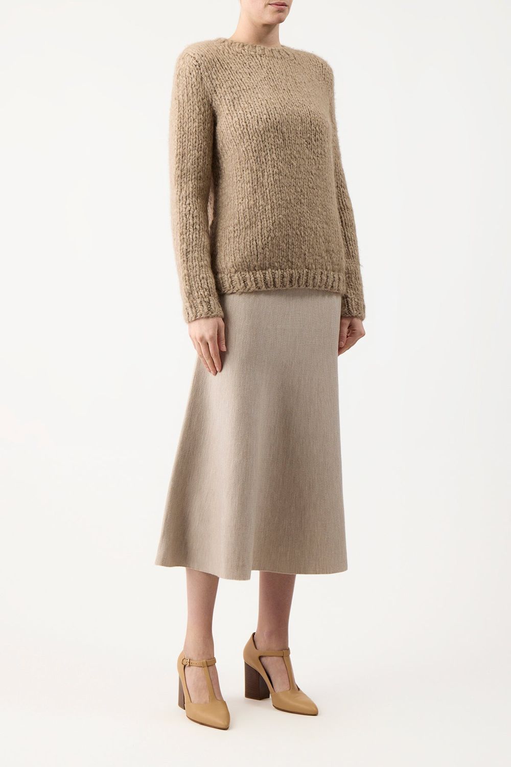 GABRIELA HEARST Freddie Knit Mini Skirt