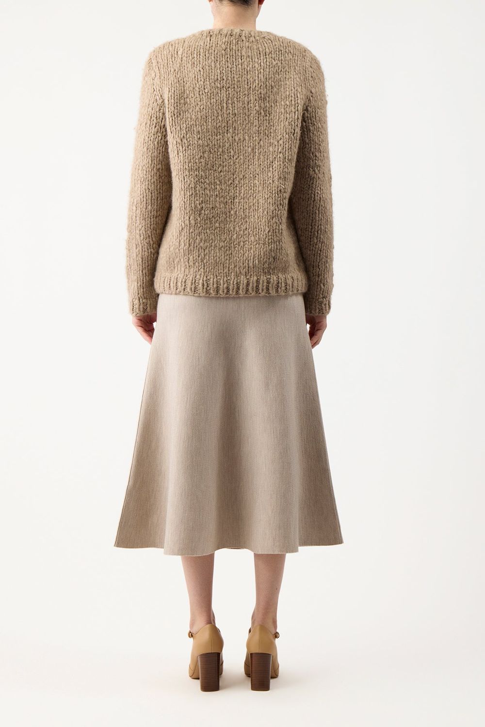 GABRIELA HEARST Freddie Knit Mini Skirt