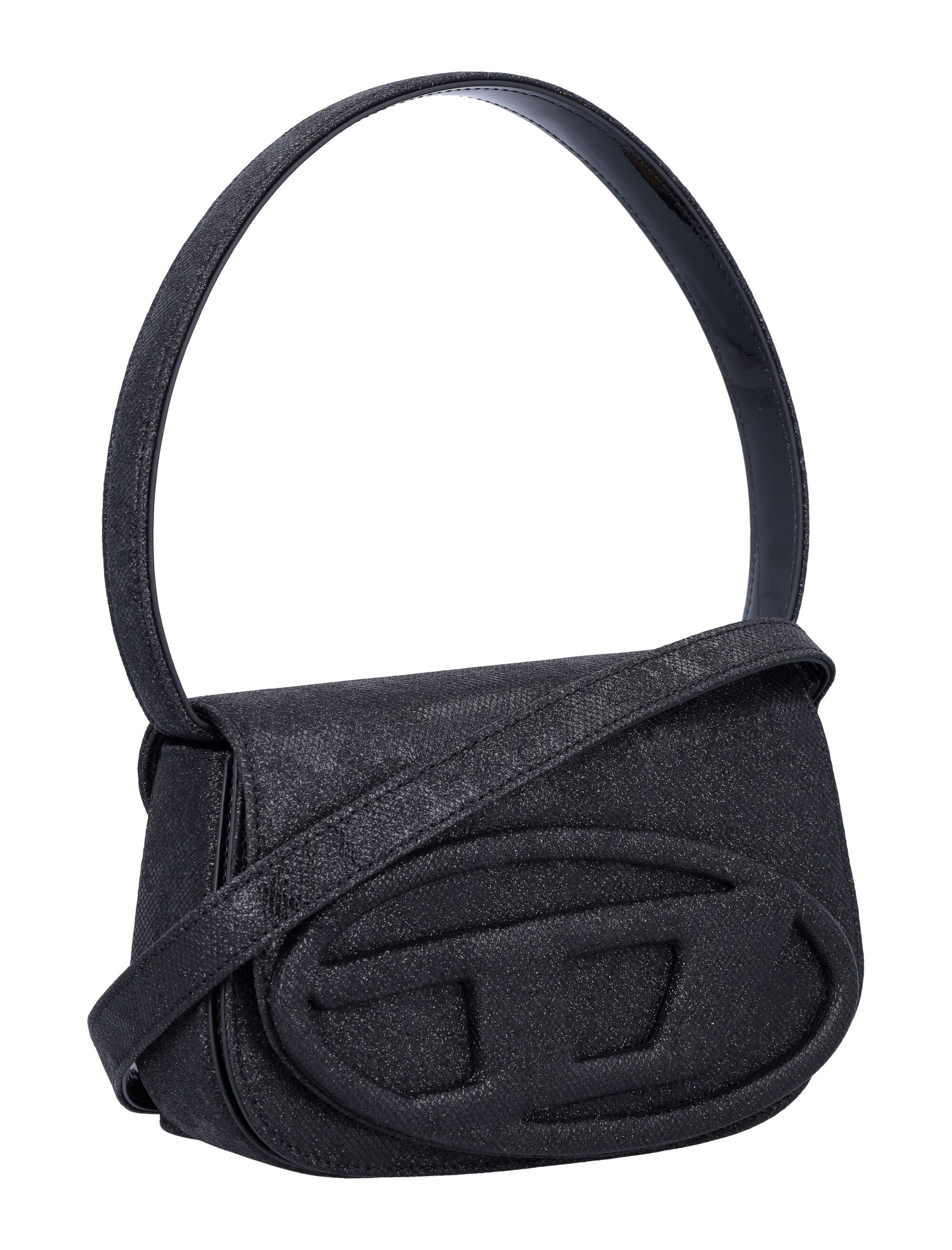 DIESEL Mini Lurex Leather Handbag