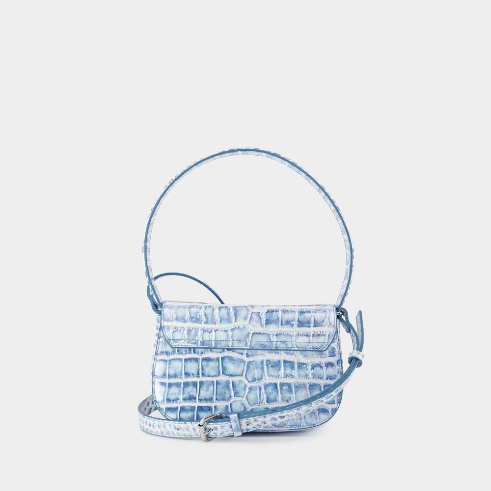 DIESEL Mini Shoulder Handbag with Coconut Effect