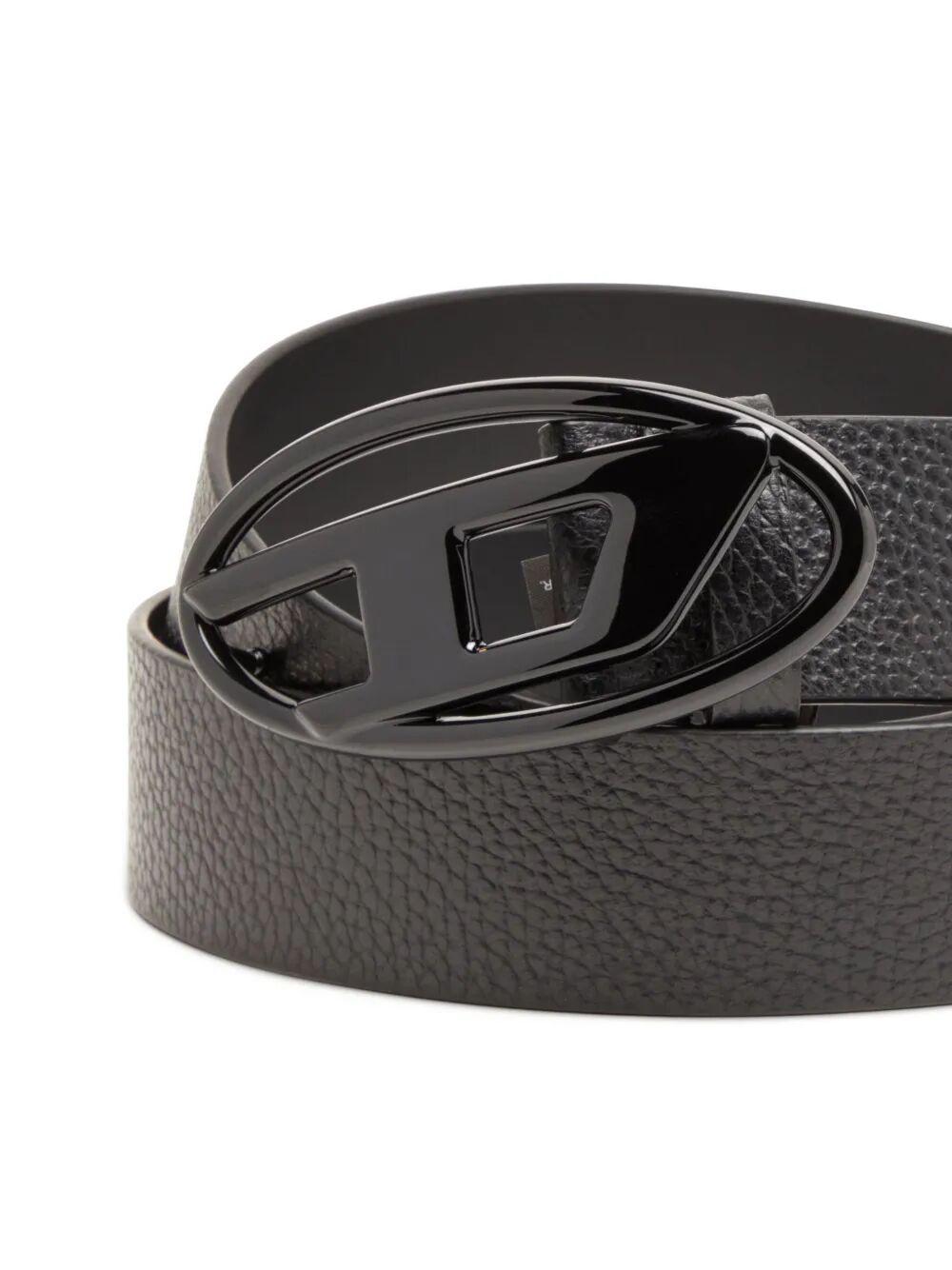 DIESEL B-1DR Leather Belt for Men - FW25 Collection