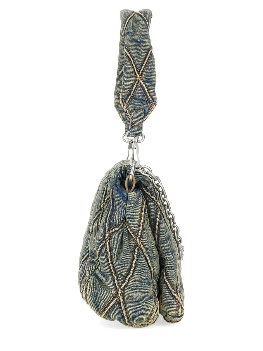 DIESEL Medium Denim Shoulder Handbag