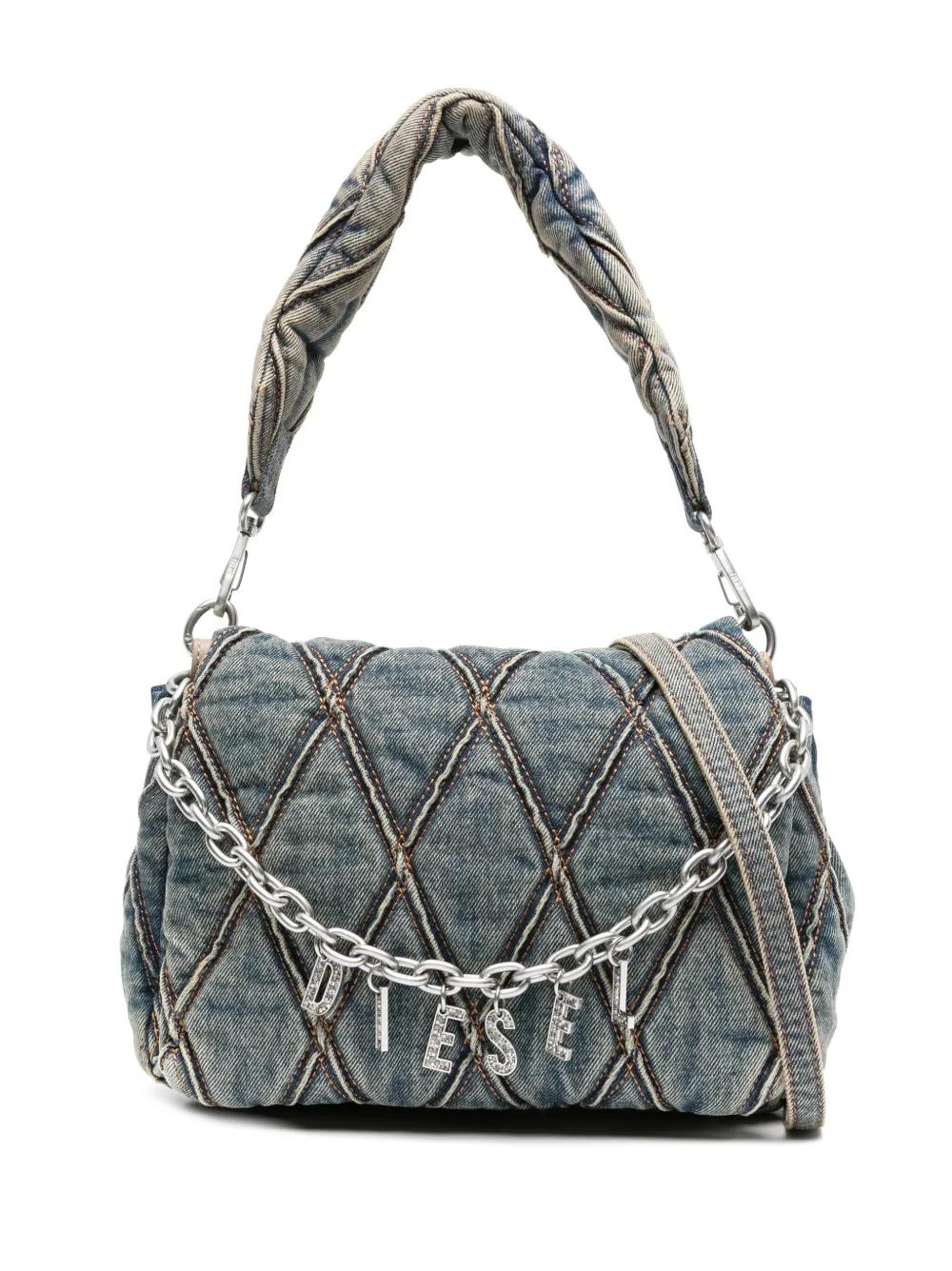 DIESEL Mini Denim Shoulder Handbag