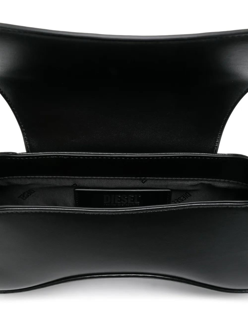 DIESEL Foldover Top Shoulder Handbag for Women