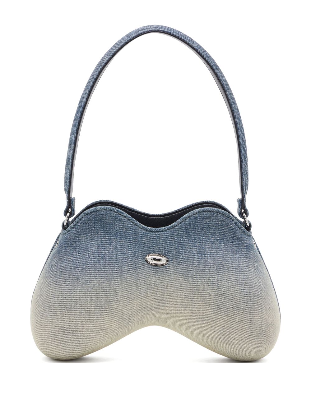 DIESEL Double-D Denim Shoulder Handbag