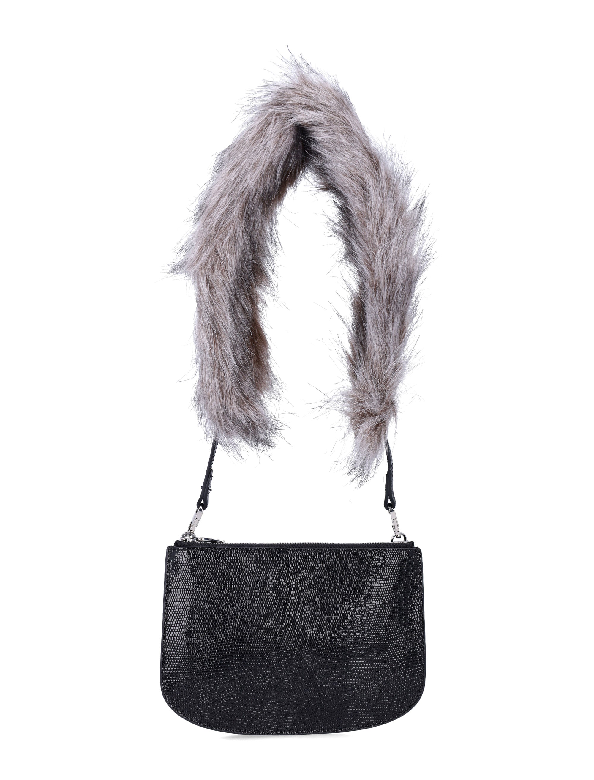 DIESEL Mini Eco Fur Strap Handbag