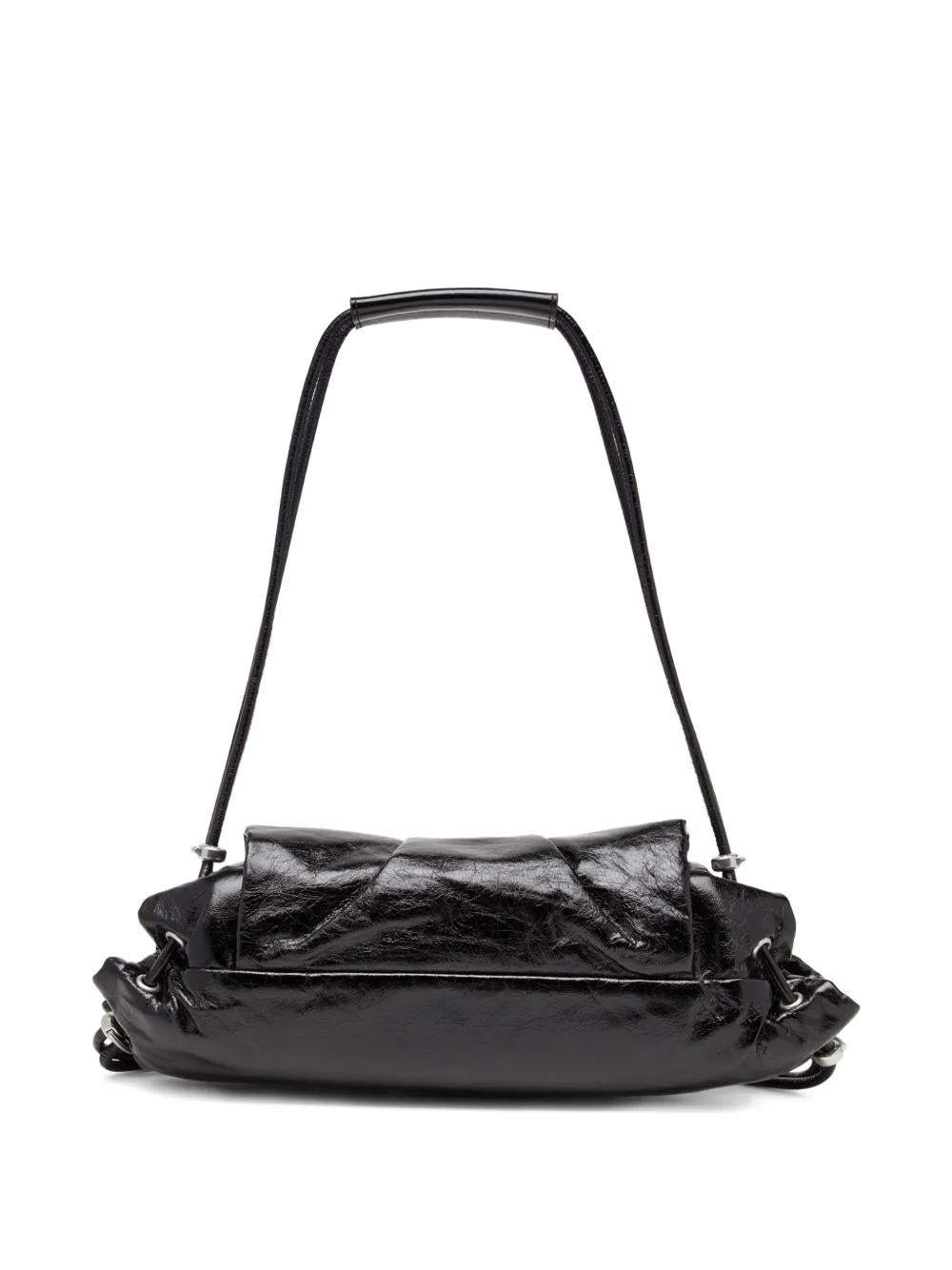 DIESEL Compact Scrunch-D Mini Shoulder Handbag
