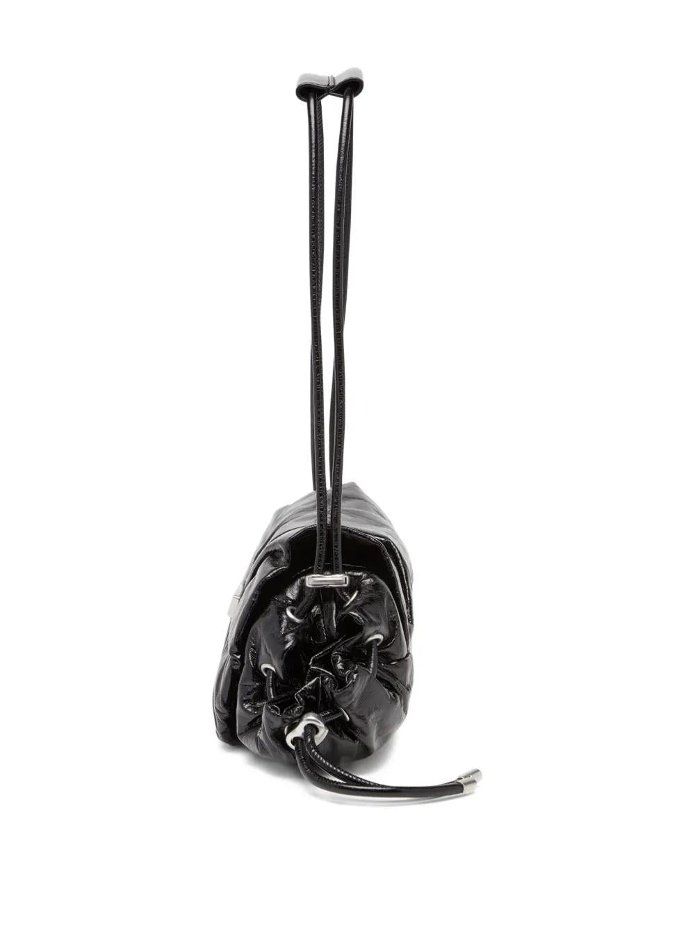 DIESEL Compact Scrunch-D Mini Shoulder Handbag