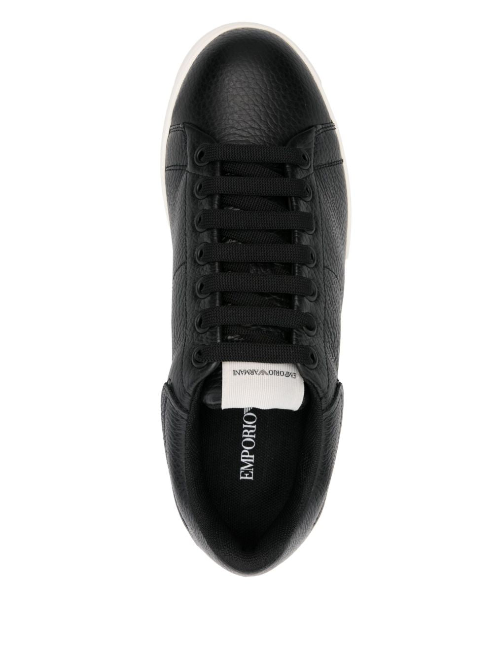 E'CLAT Women's Classic Leather Sneakers with Lace-Up Front