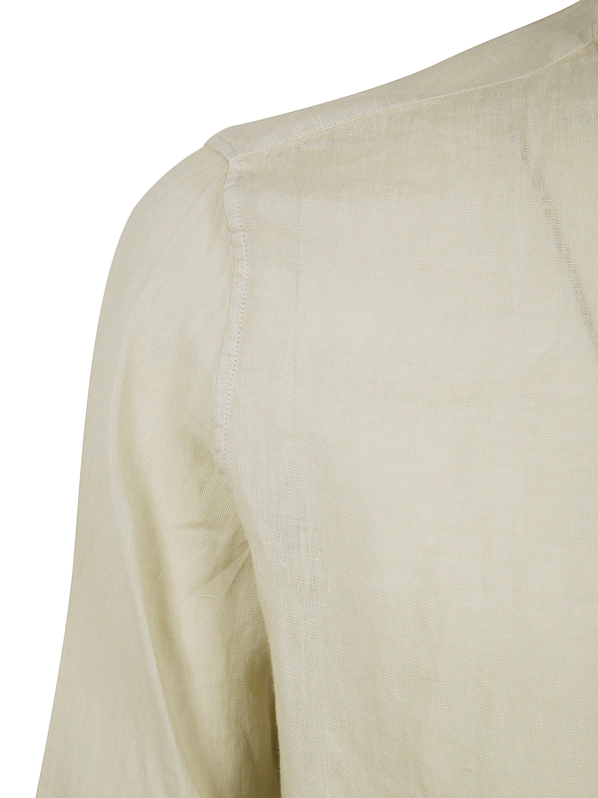 TINTORIA MATTEI Guru Neck Linen Shirt - SS25