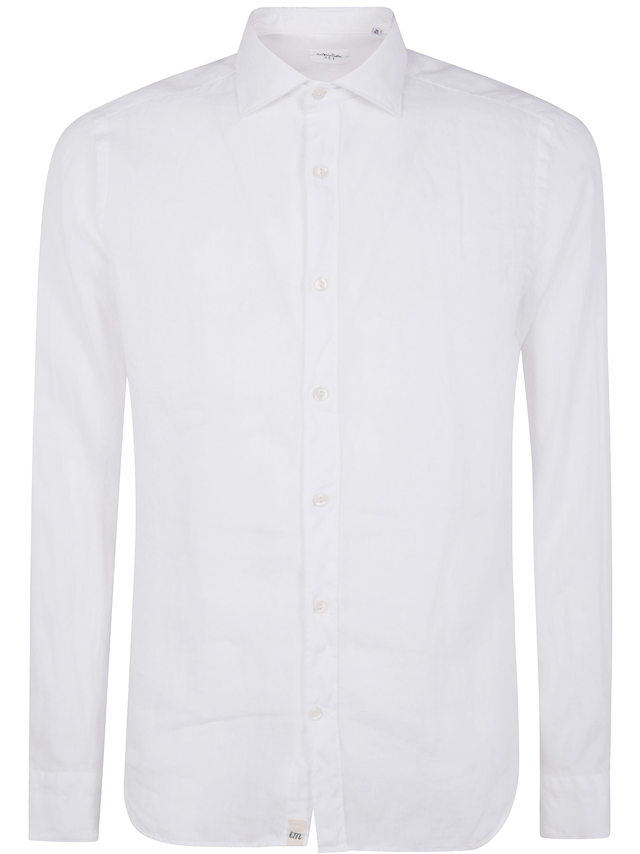 TINTORIA MATTEI Classic Linen Shirt for Men