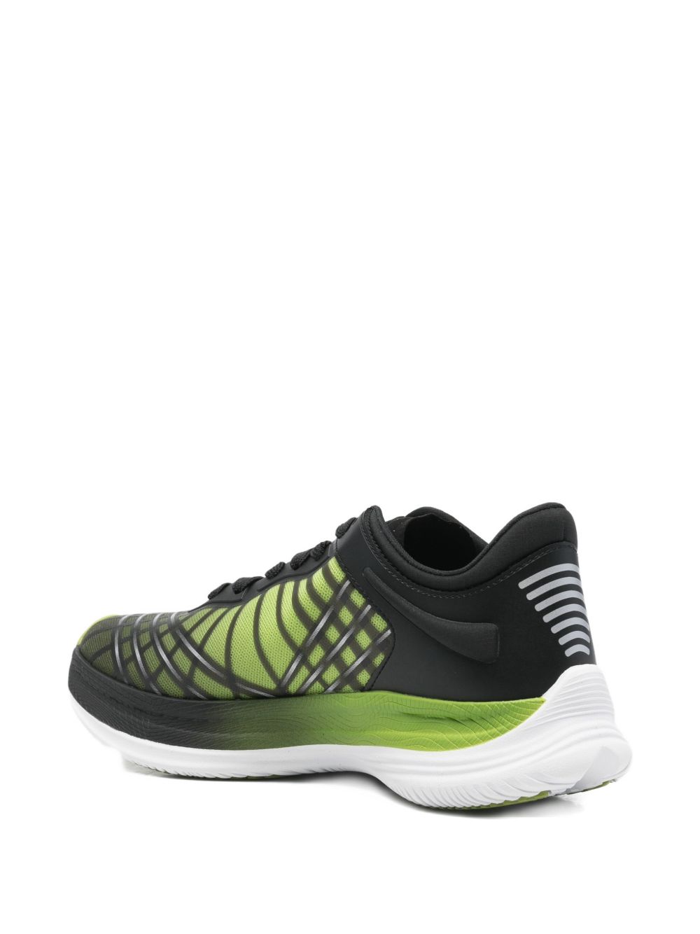 EA7 Patterned Lace-Up Sneakers for Men