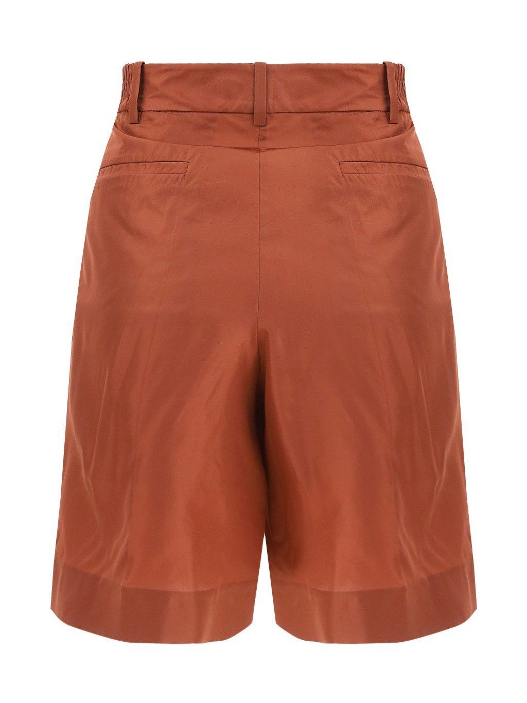 VALENTINO Silk Bermuda Mini Pants for Women