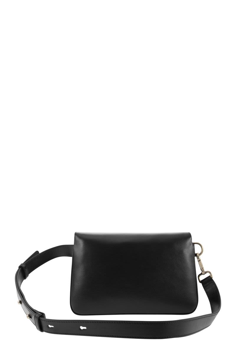 TOD'S Timeless Leather Mini Bum Handbag - 24x15.5x5 cm