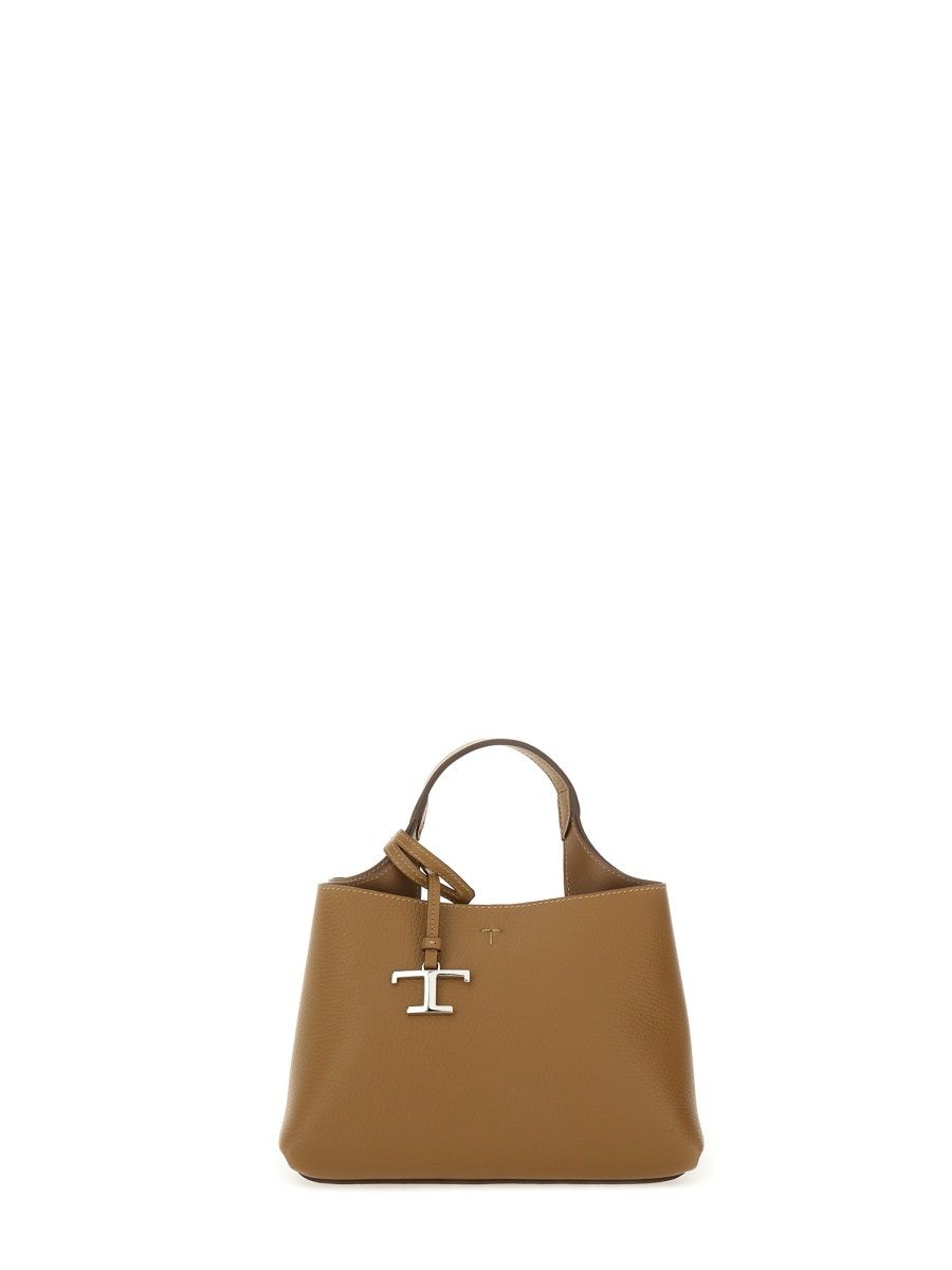 TOD'S Micro Leather Shopping Handbag - Women's