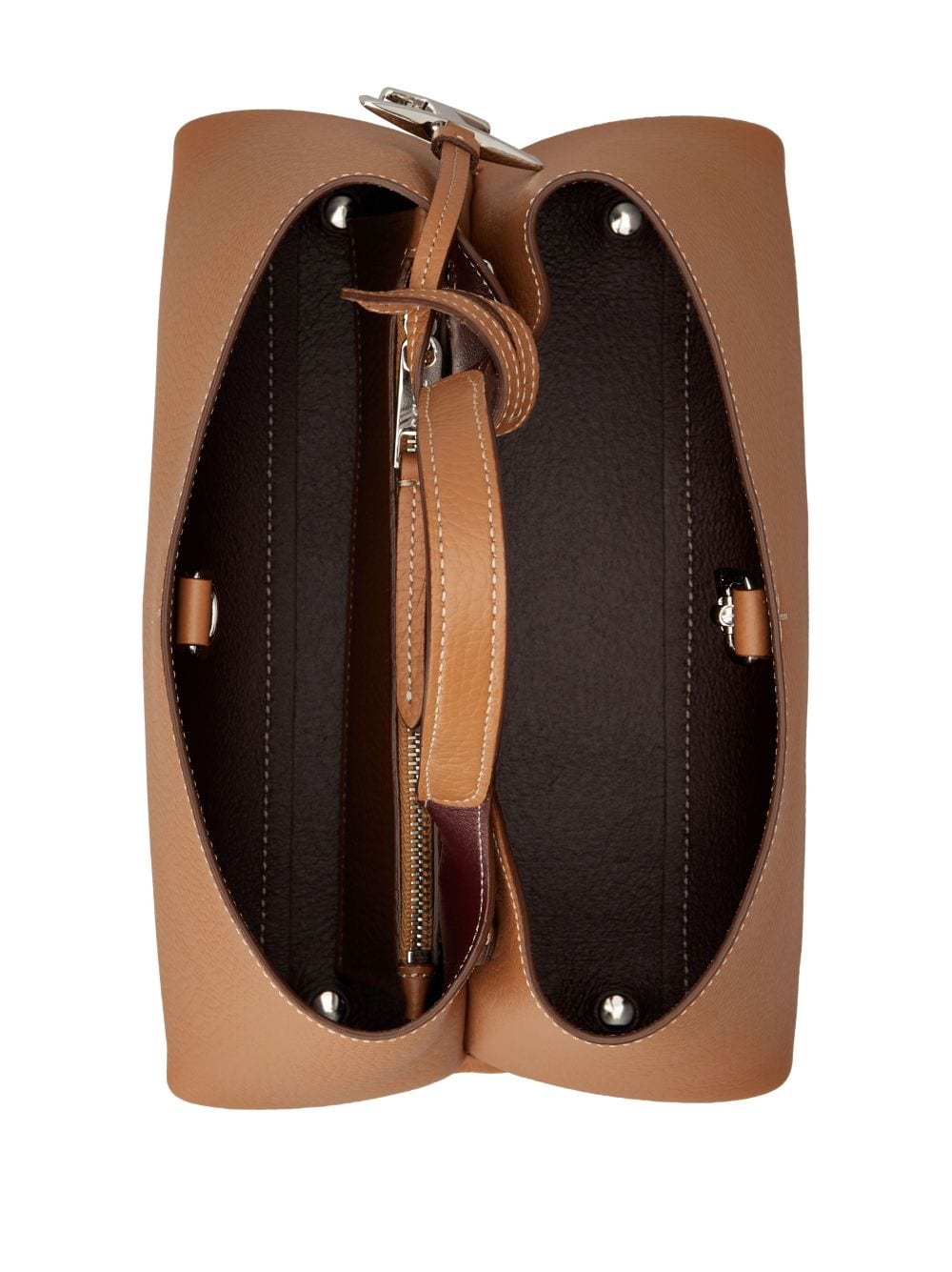 TOD'S Micro Leather Shopping Handbag