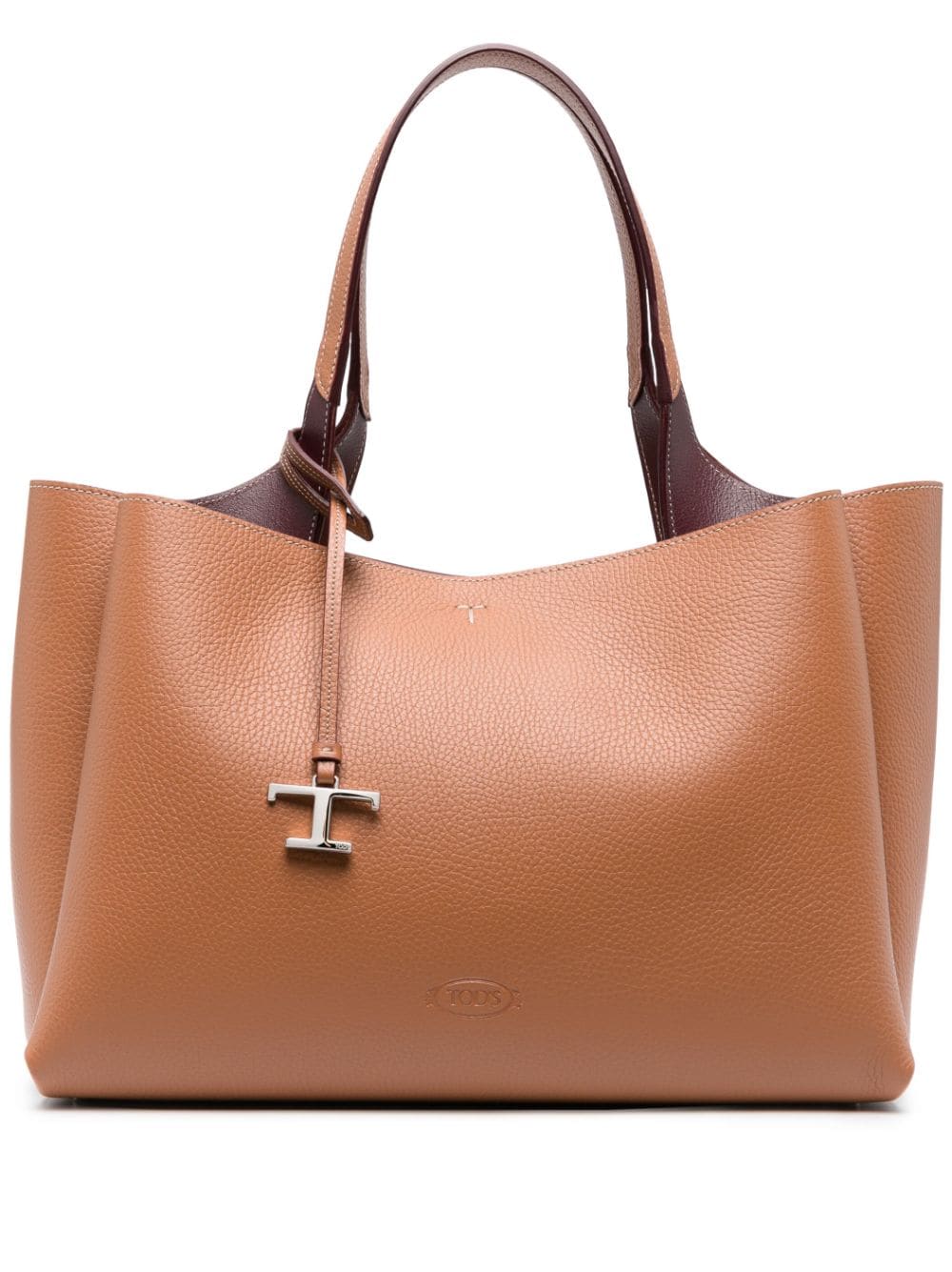 TOD'S Medium Leather Shopping Handbag