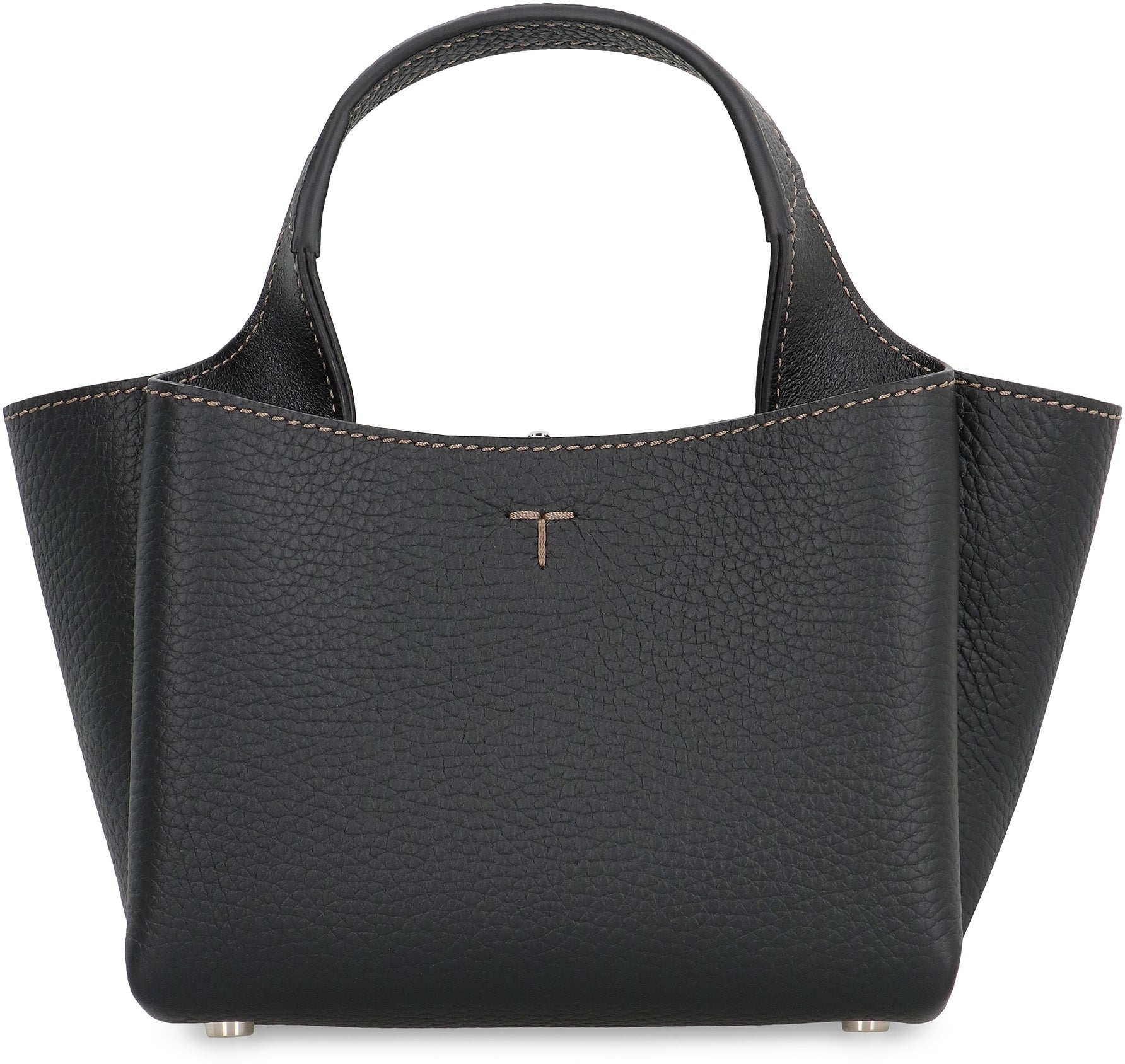TOD'S Micro Leather Handbag with Charm - 24 CM