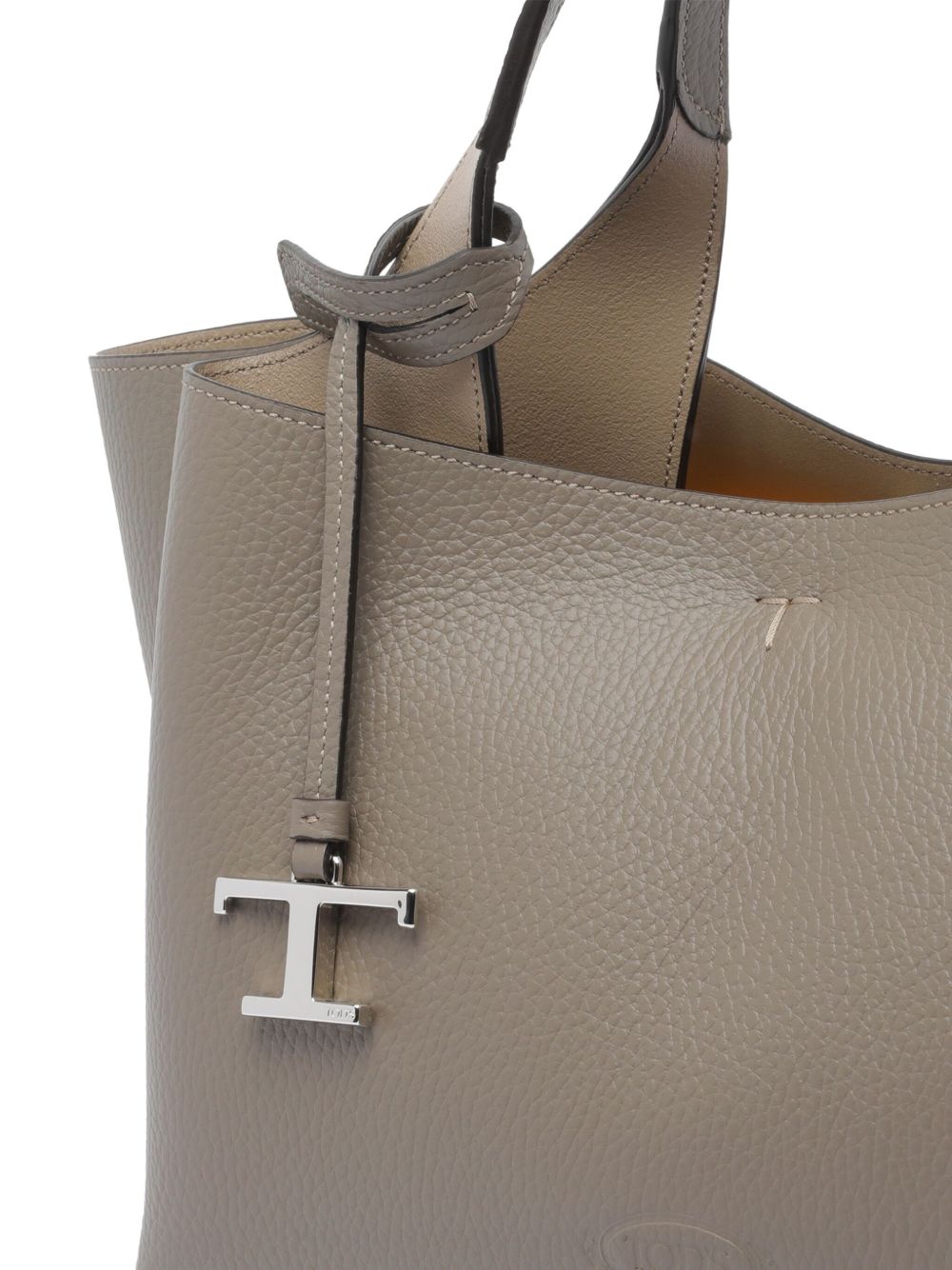 TOD'S Mini Leather Shopping Handbag