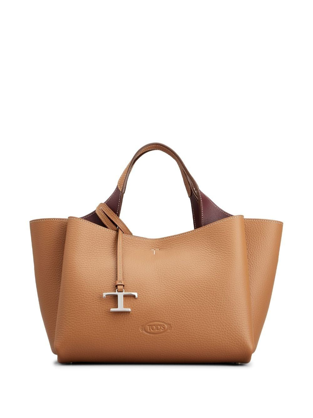 TOD'S Timeless Mini Leather Handbag - 29x19.5x18cm