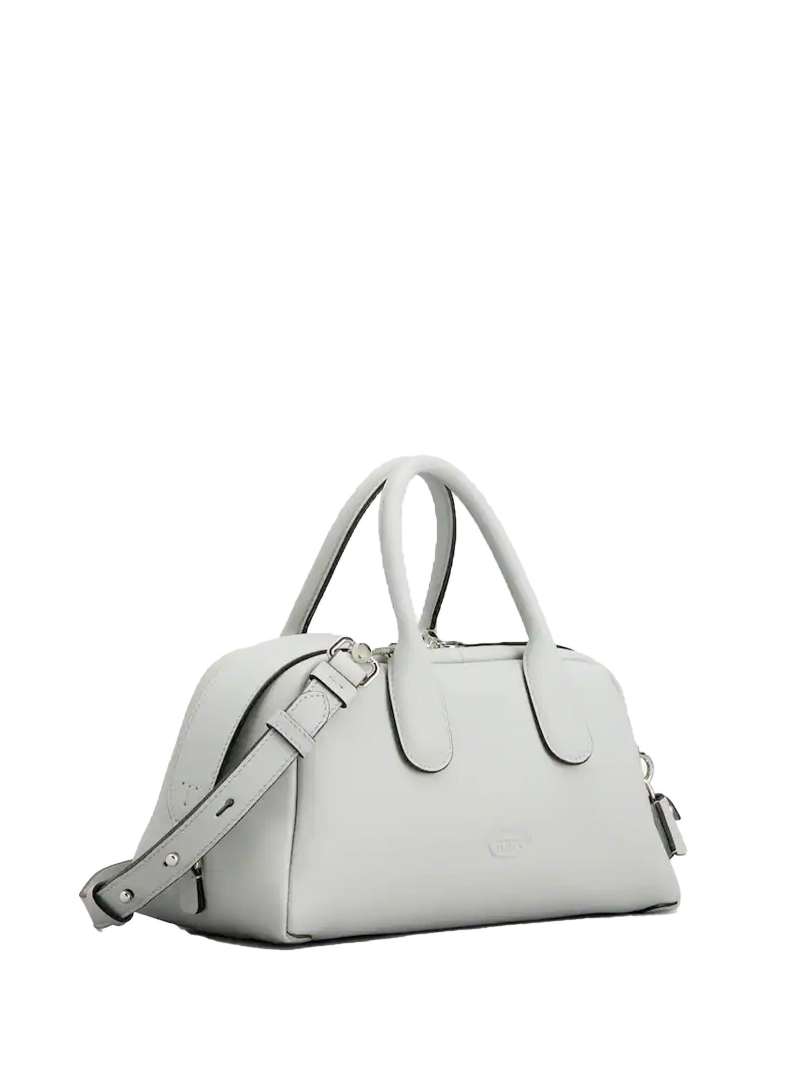 TOD'S Double Handle Leather Handbag with Shoulder Strap