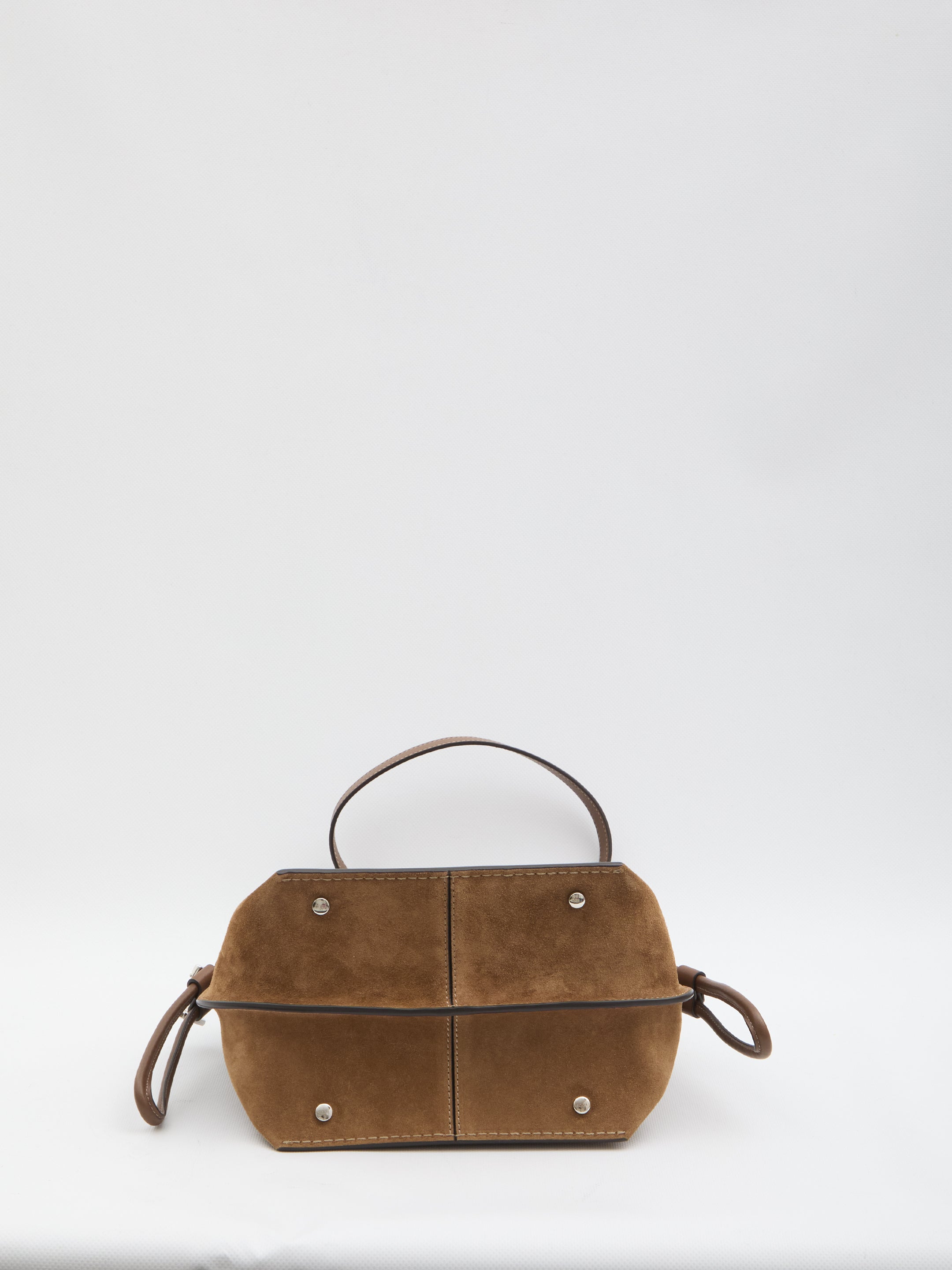 TOD'S Mini Bucket Handbag with Drawstring Closure
