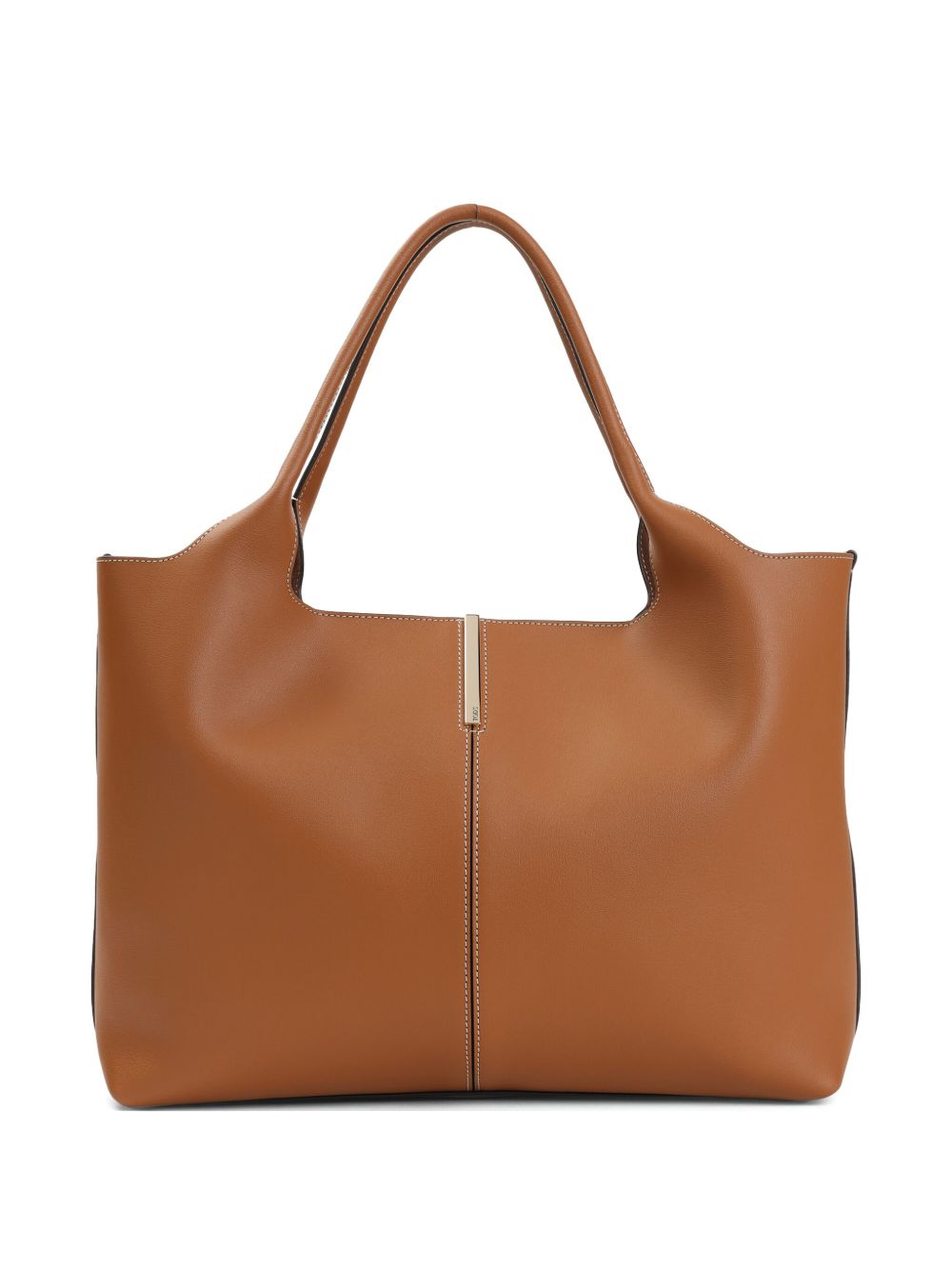 TOD'S Medium-Small Leather Shopping Handbag