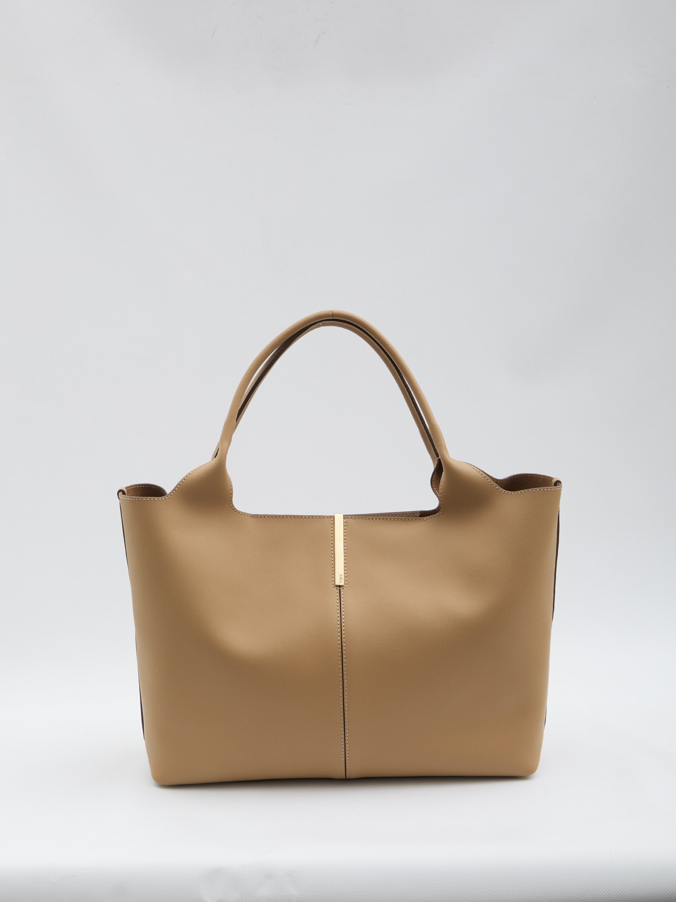 TOD'S Medium Leather Shopping Handbag