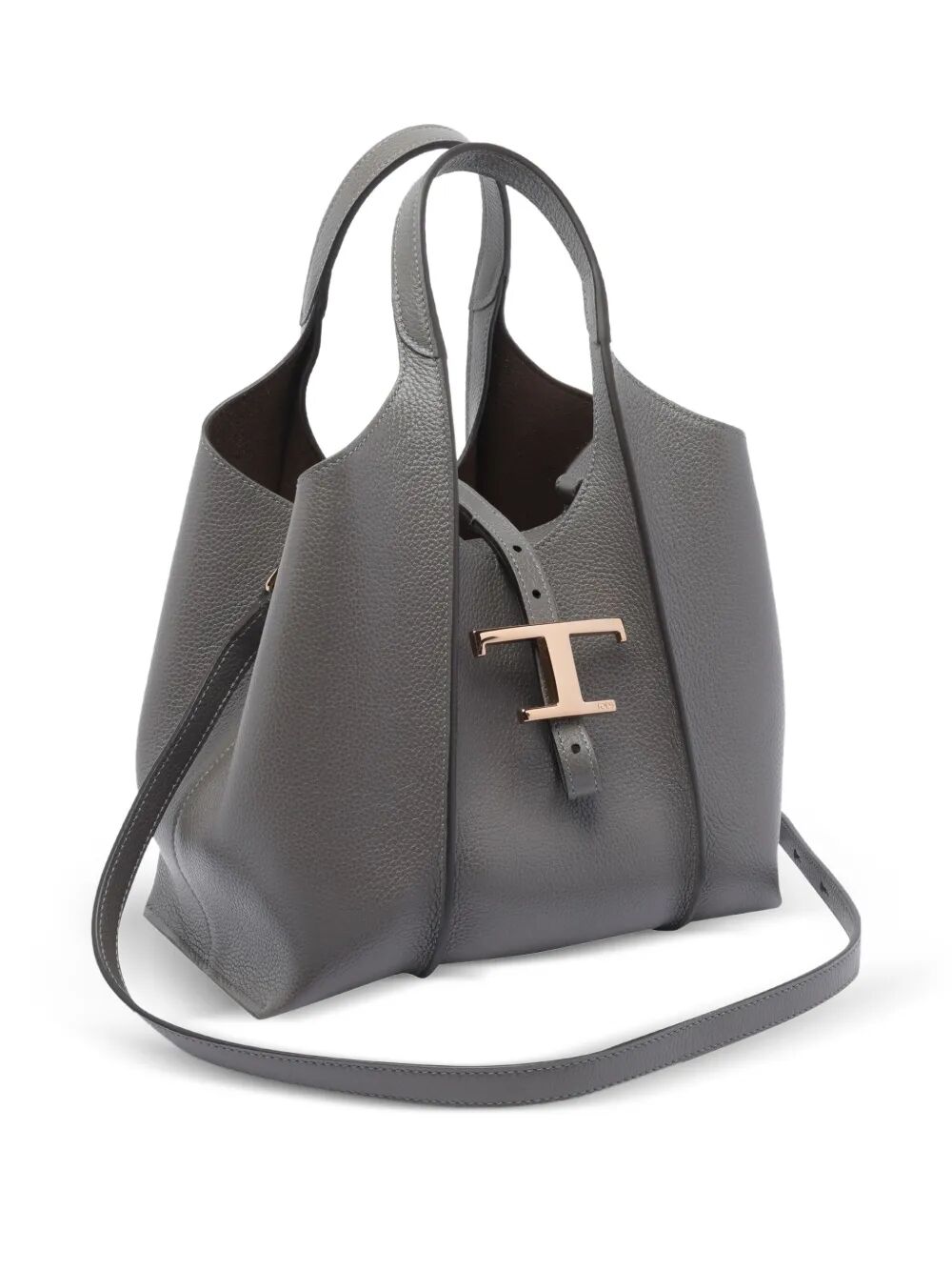 TOD'S Mini Leather Shopping Handbag
