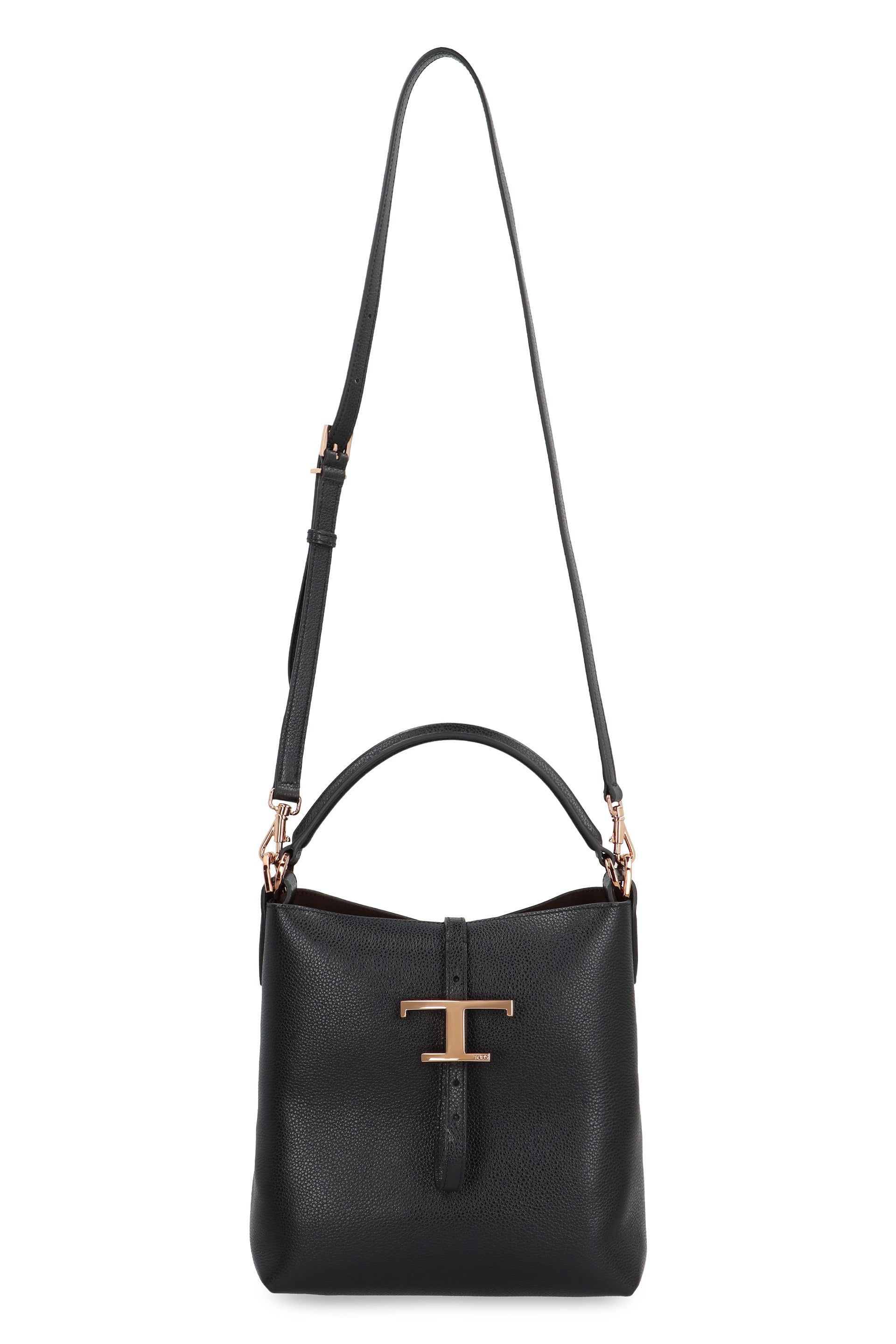 TOD'S Timeless Leather Bucket Handbag - 23cm