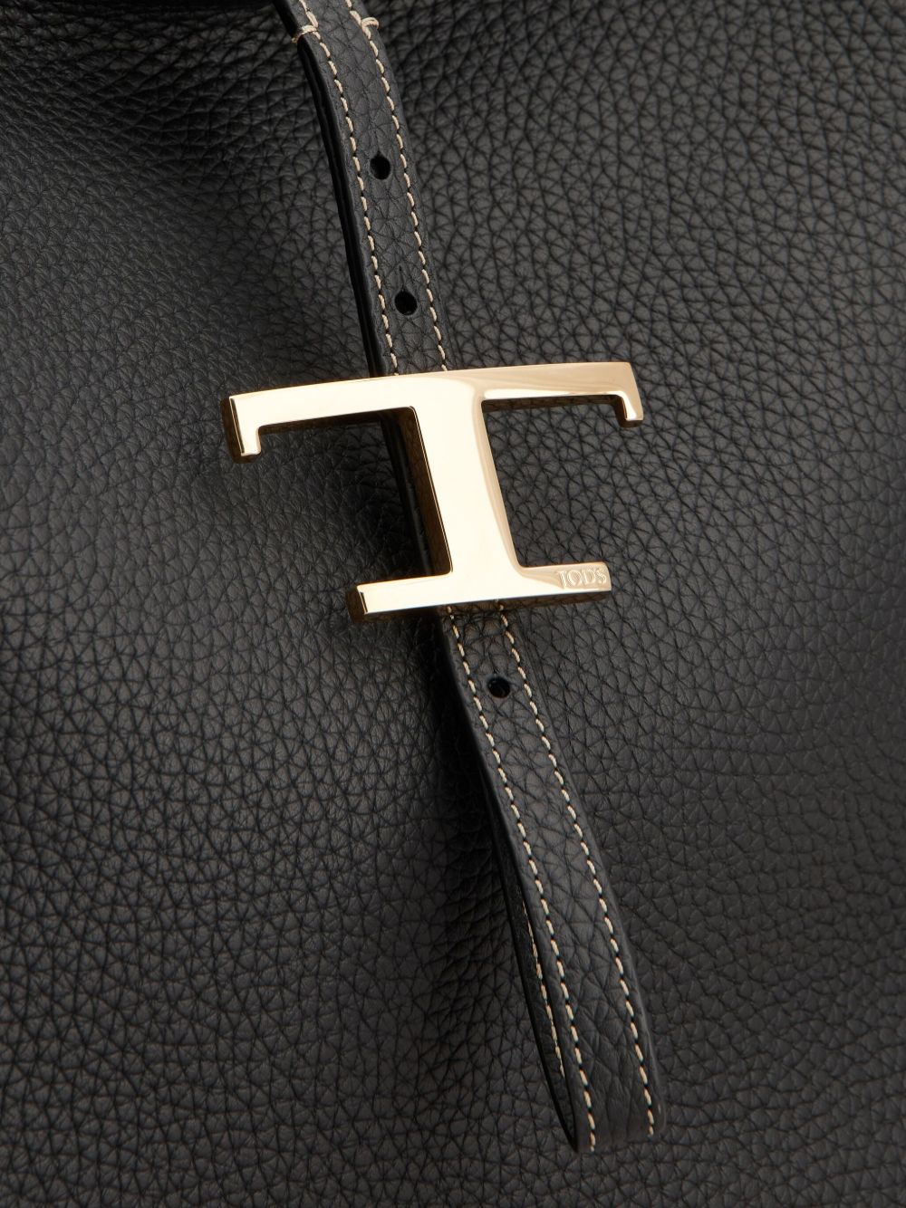 TOD'S Stylish Calfskin Handbag with Adjustable Strap
