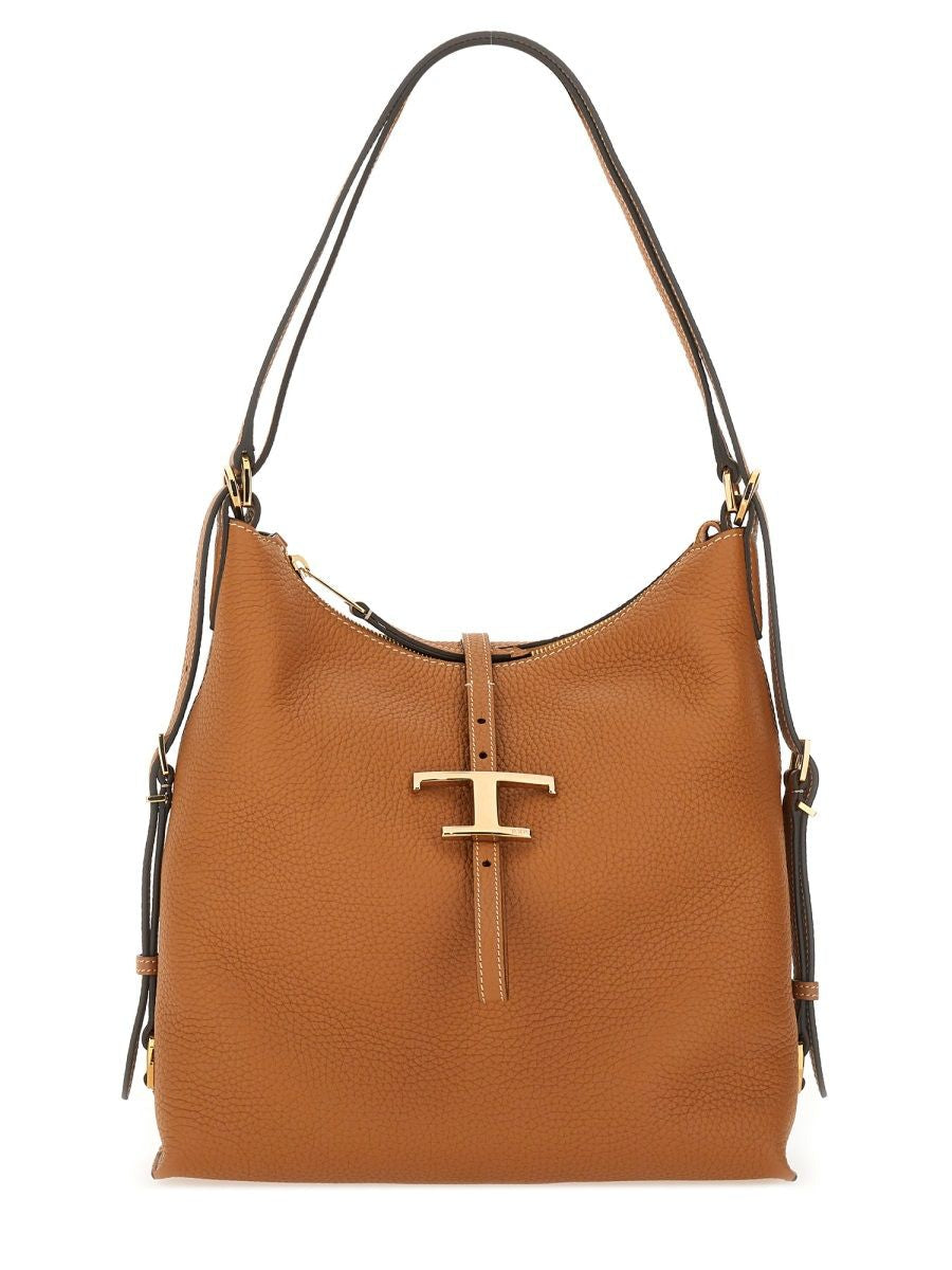 TOD'S Adjustable Mini Handbag with Top Zip Closure