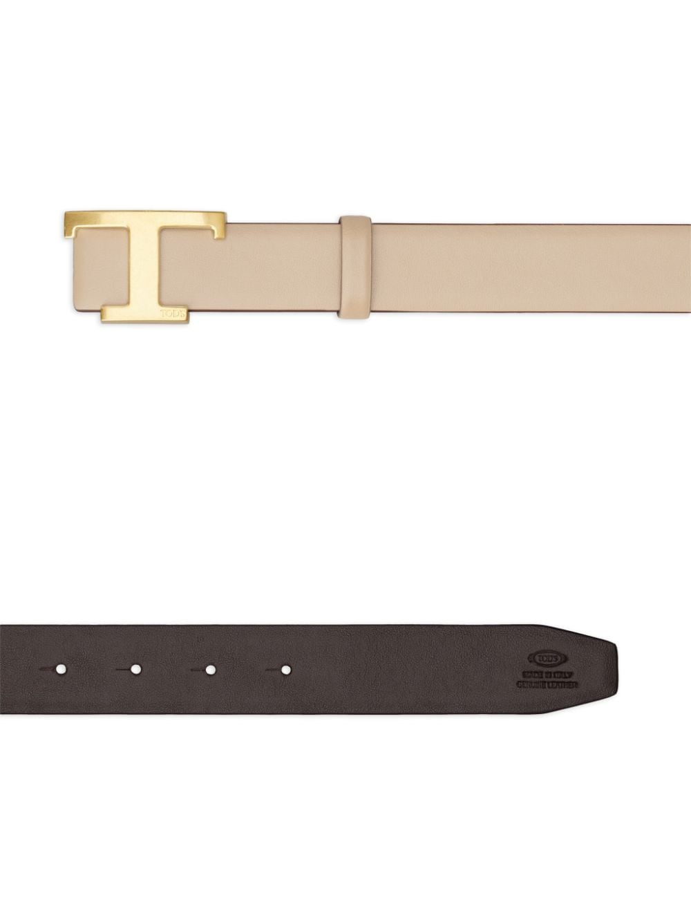 TOD'S Timeless Reversible Leather Belt for Men