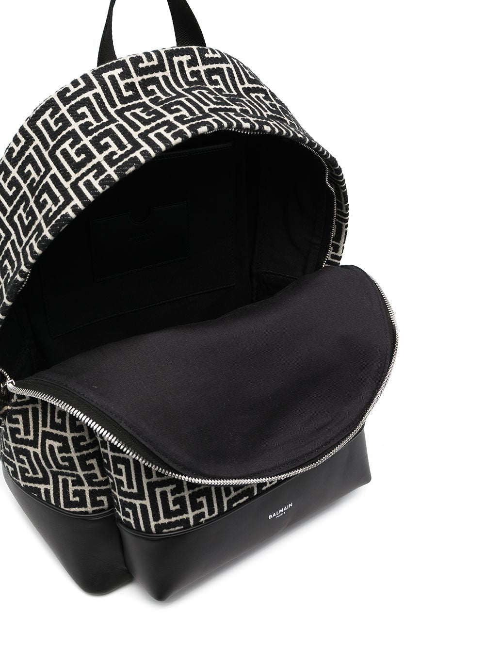 BALMAIN City Backpack - Jacquard Monogram