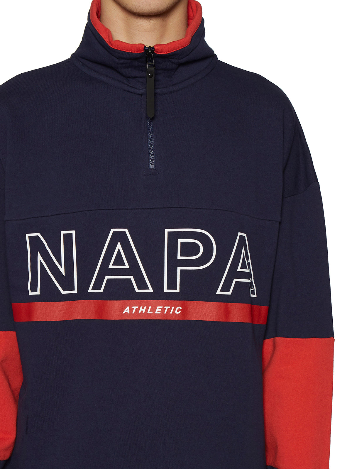 NAPAPIJRI Men's Mini Zip Sweatshirt